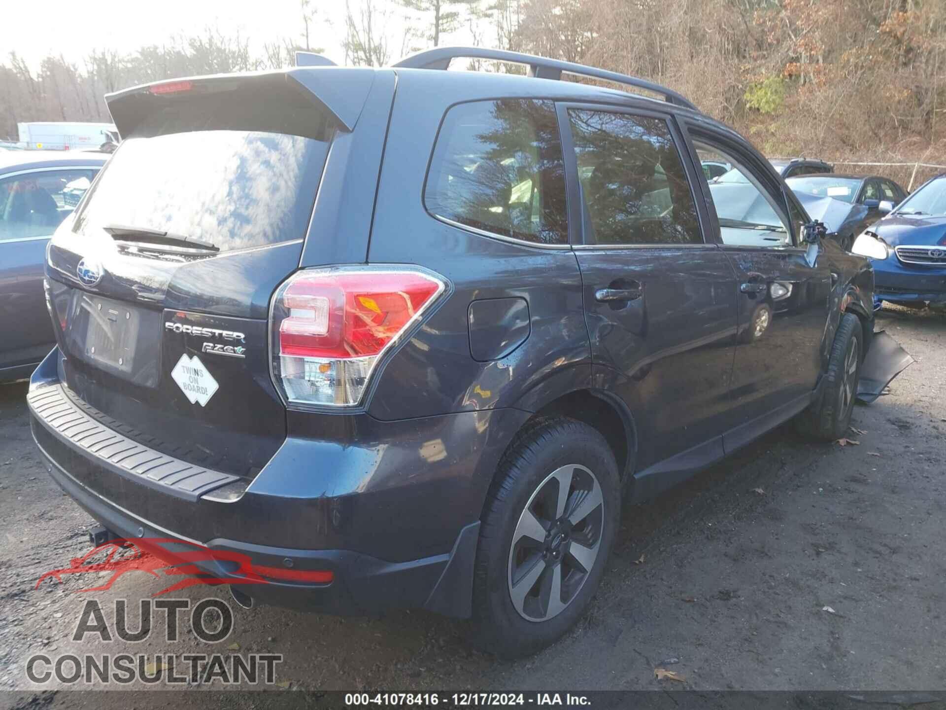 SUBARU FORESTER 2017 - JF2SJARC3HH510527