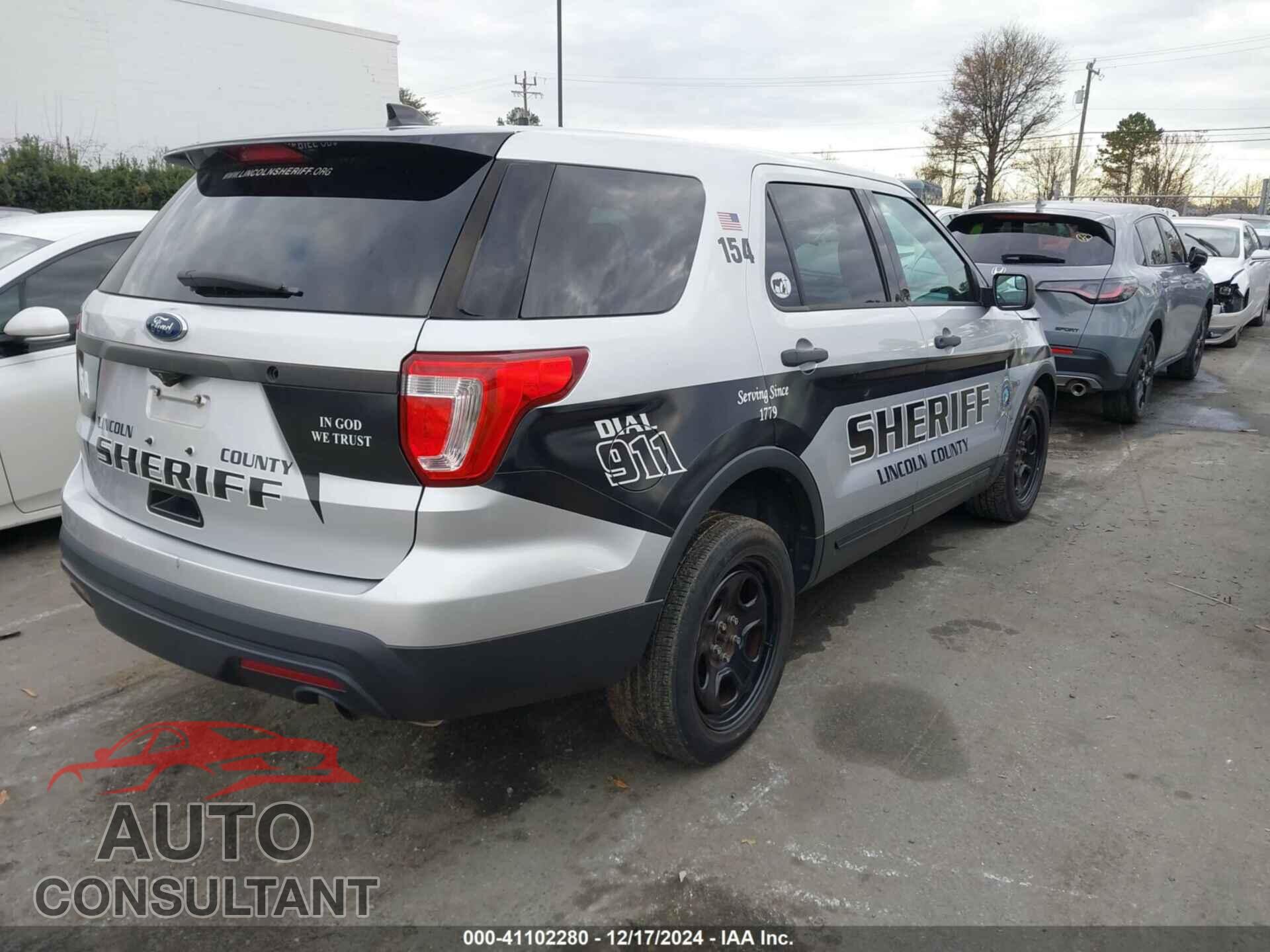 FORD UTILITY POLICE INTERCEPTOR 2017 - 1FM5K8AR3HGC56563