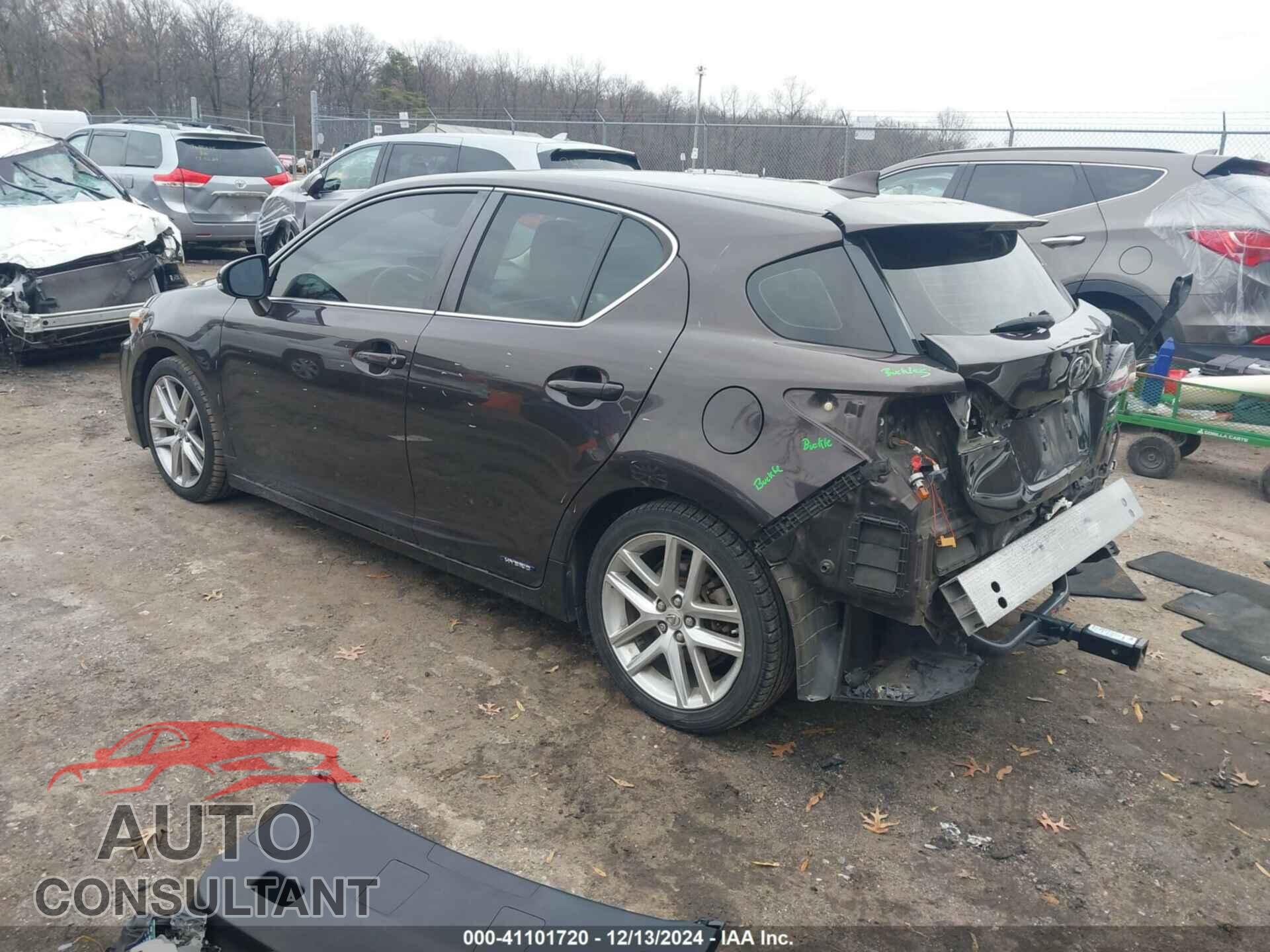 LEXUS CT 200H 2014 - JTHKD5BH1E2182248