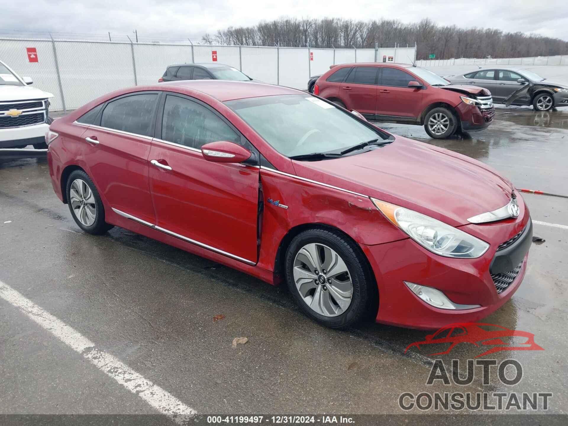 HYUNDAI SONATA HYBRID 2013 - KMHEC4A41DA094634