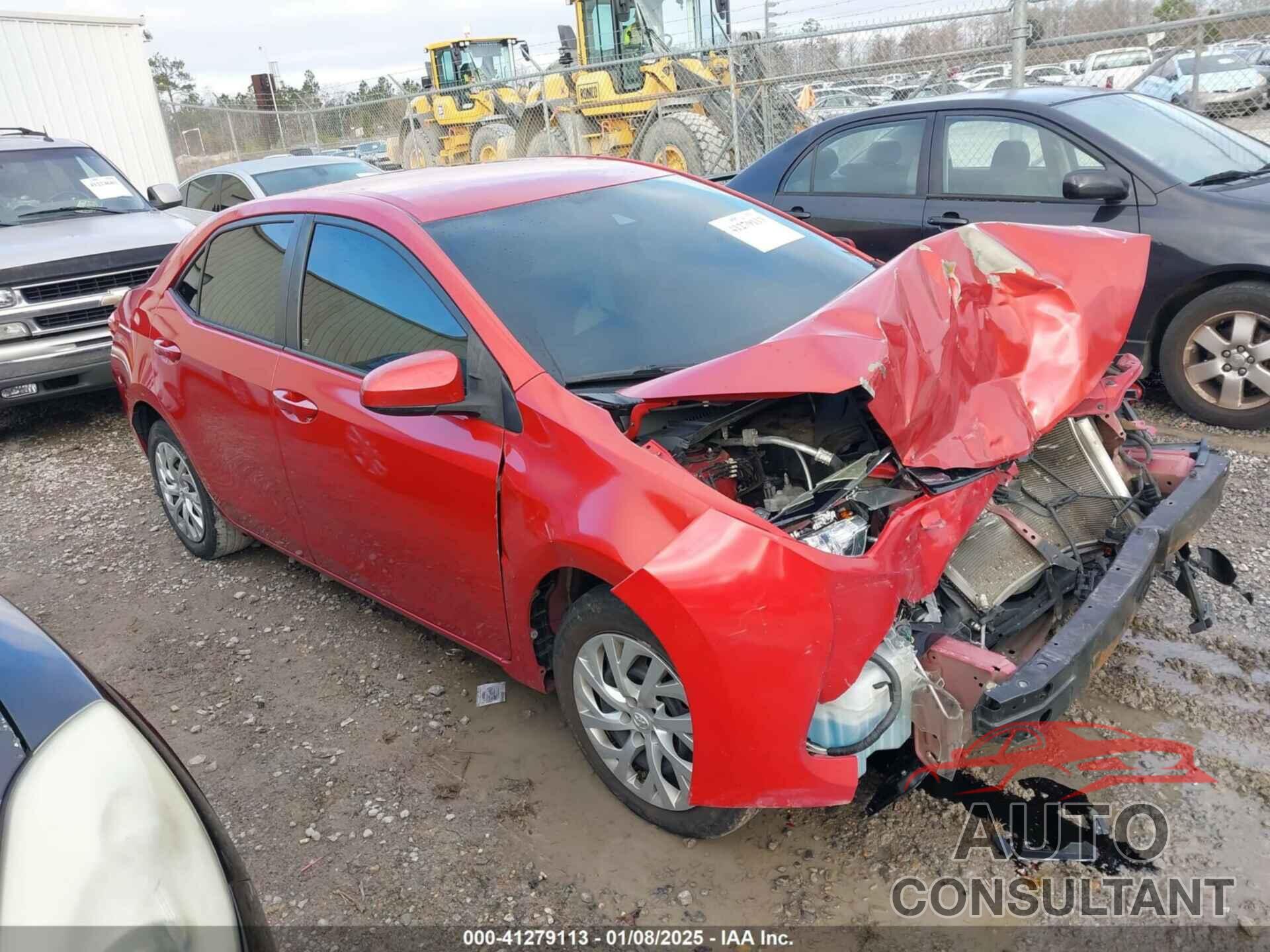 TOYOTA COROLLA 2017 - 5YFBURHE9HP618856