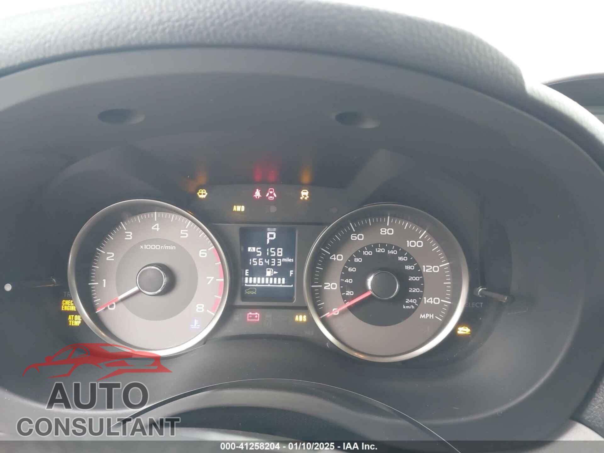 SUBARU FORESTER 2015 - JF2SJAHC3FH469072
