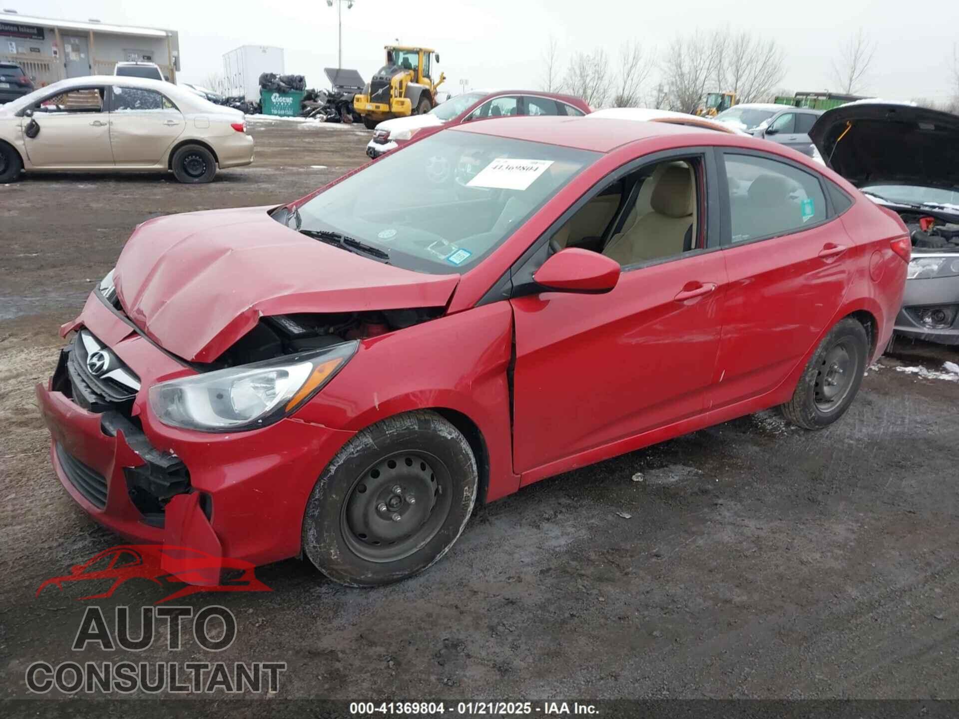 HYUNDAI ACCENT 2013 - KMHCT4AE6DU486698
