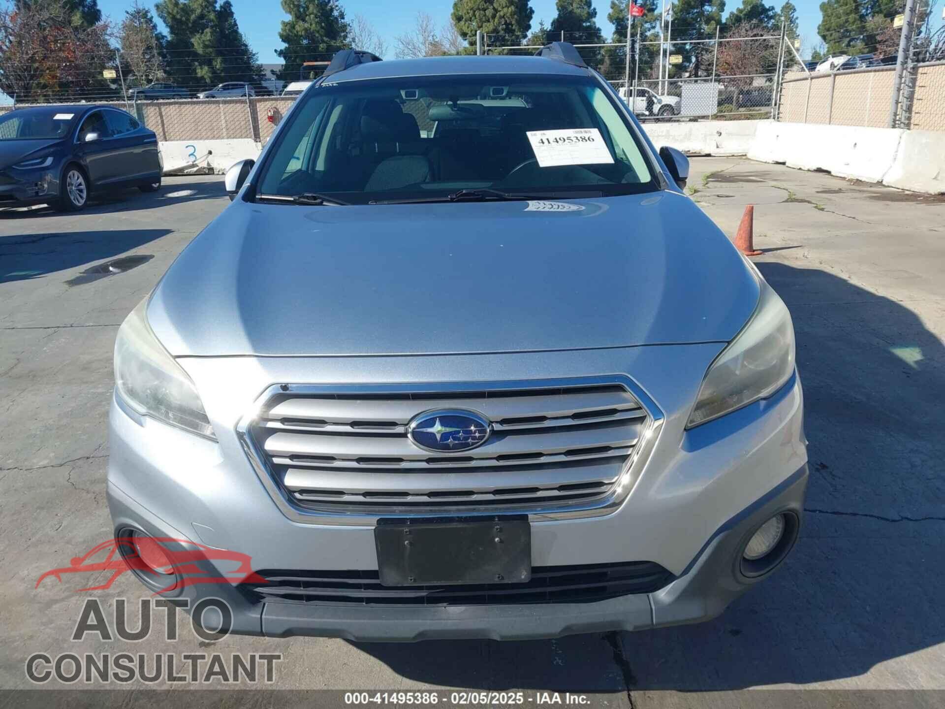 SUBARU OUTBACK 2016 - 4S4BSAFC4G3280374