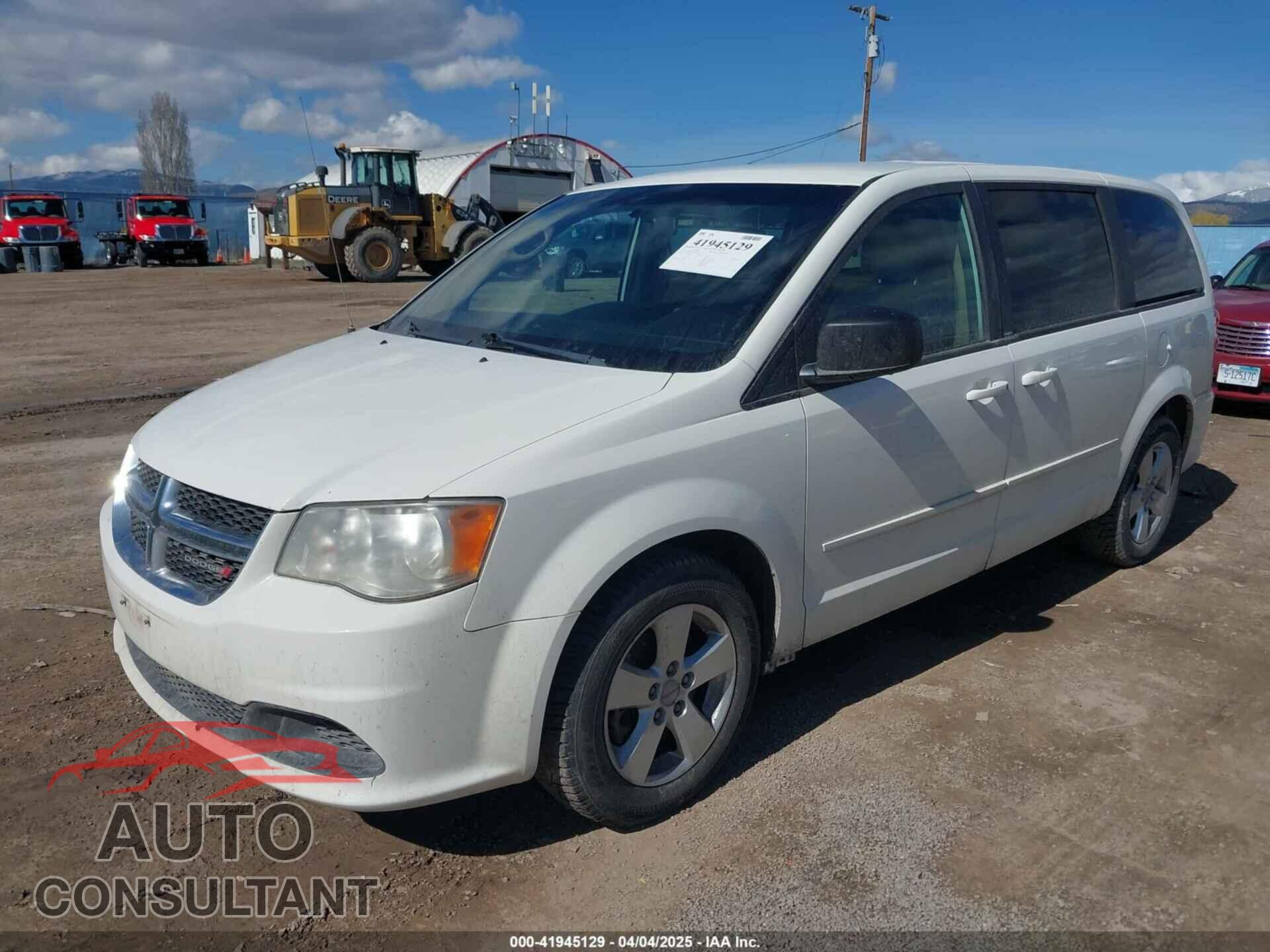 DODGE GRAND CARAVAN 2013 - 2C4RDGBGXDR761113