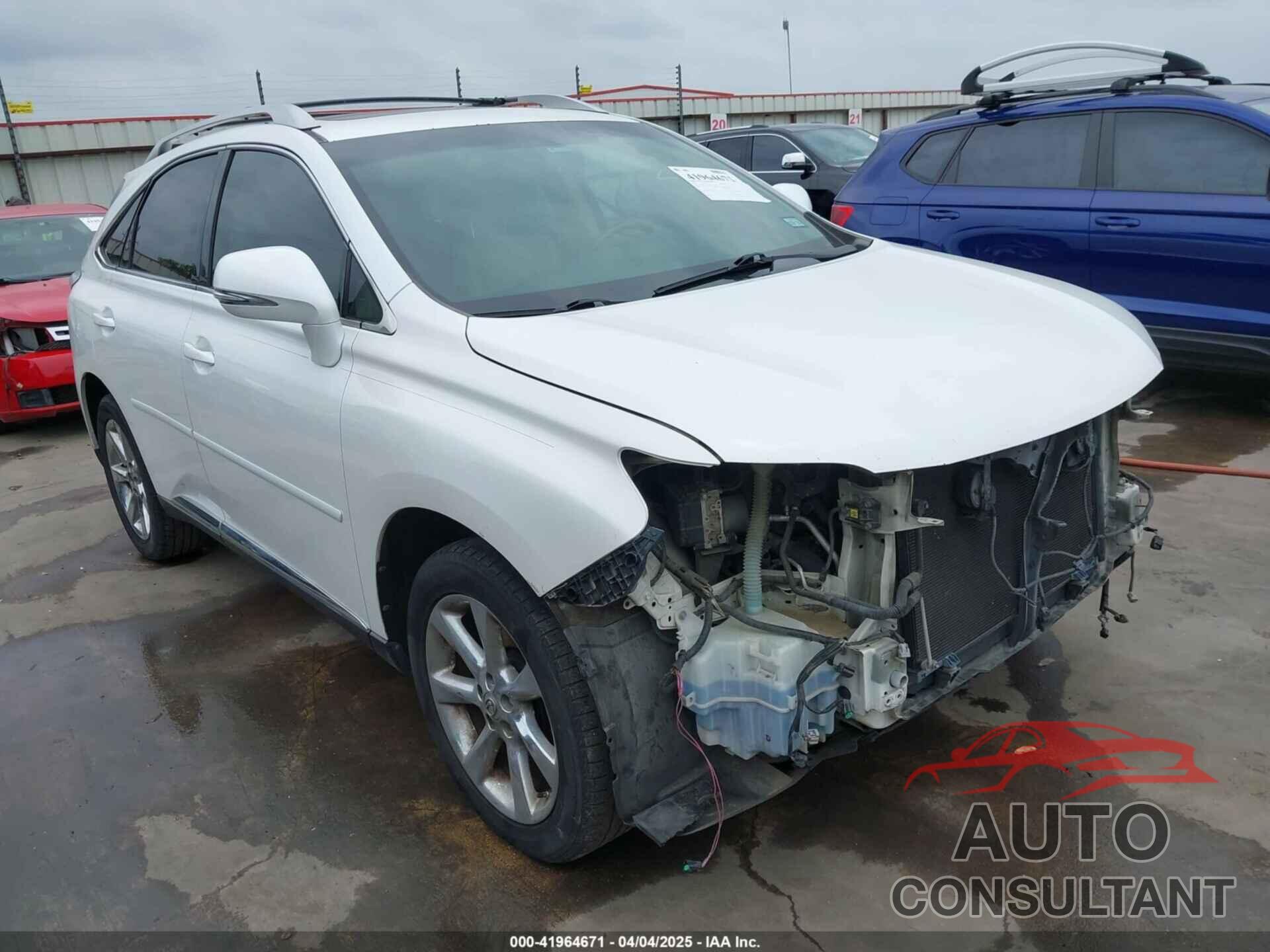 LEXUS RX 350 2010 - JTJZK1BA9A2408030