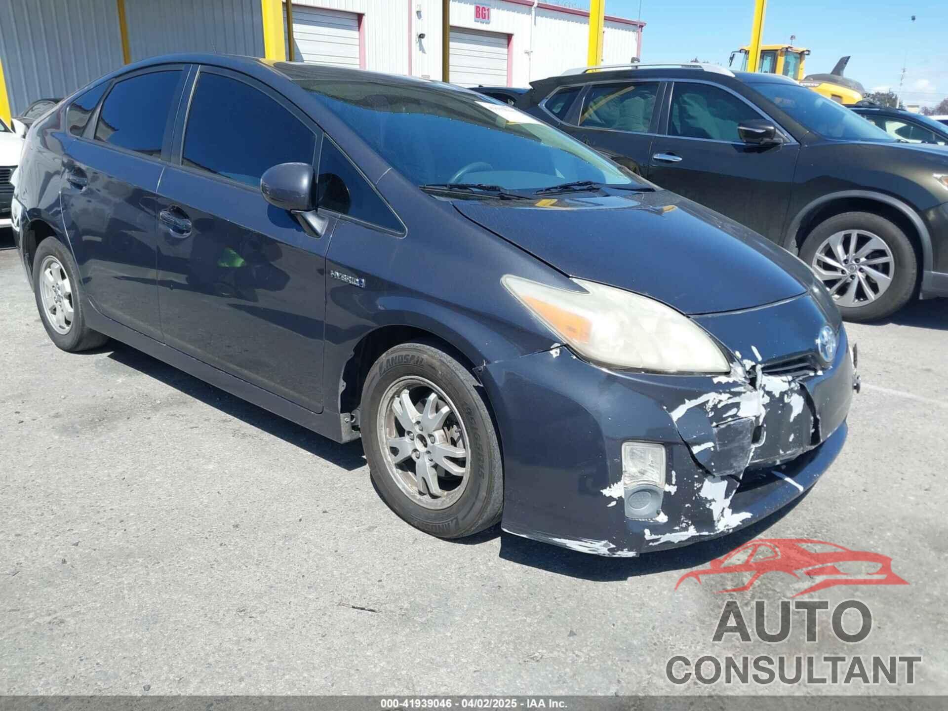 TOYOTA PRIUS 2011 - JTDKN3DU1B1462668