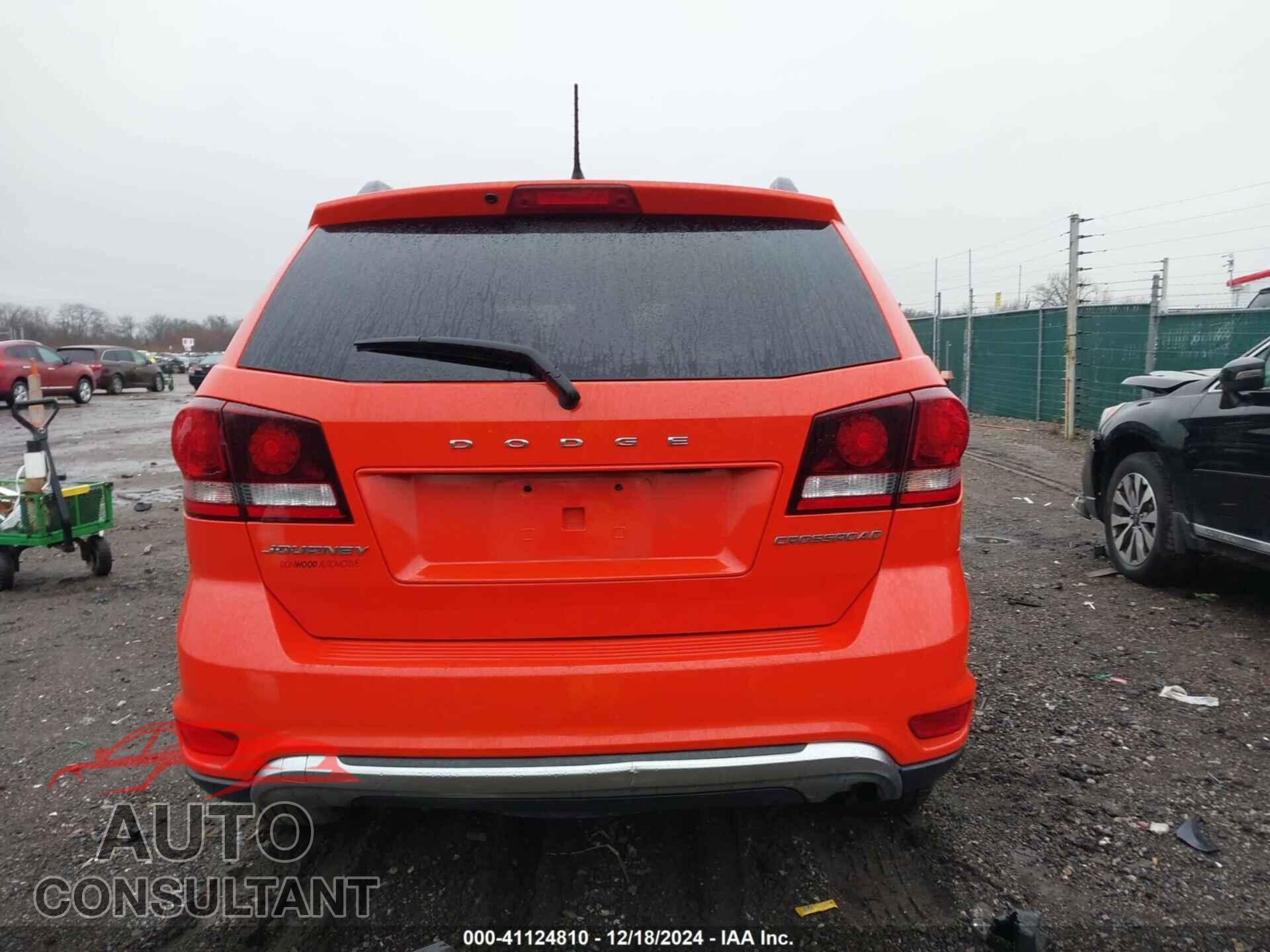 DODGE JOURNEY 2017 - 3C4PDCGB8HT706093