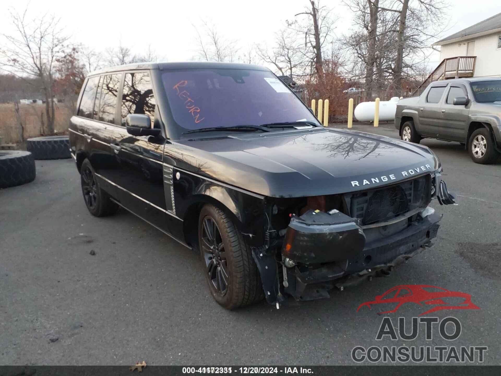LAND ROVER RANGE ROVER 2010 - SALMF1E40AA327357