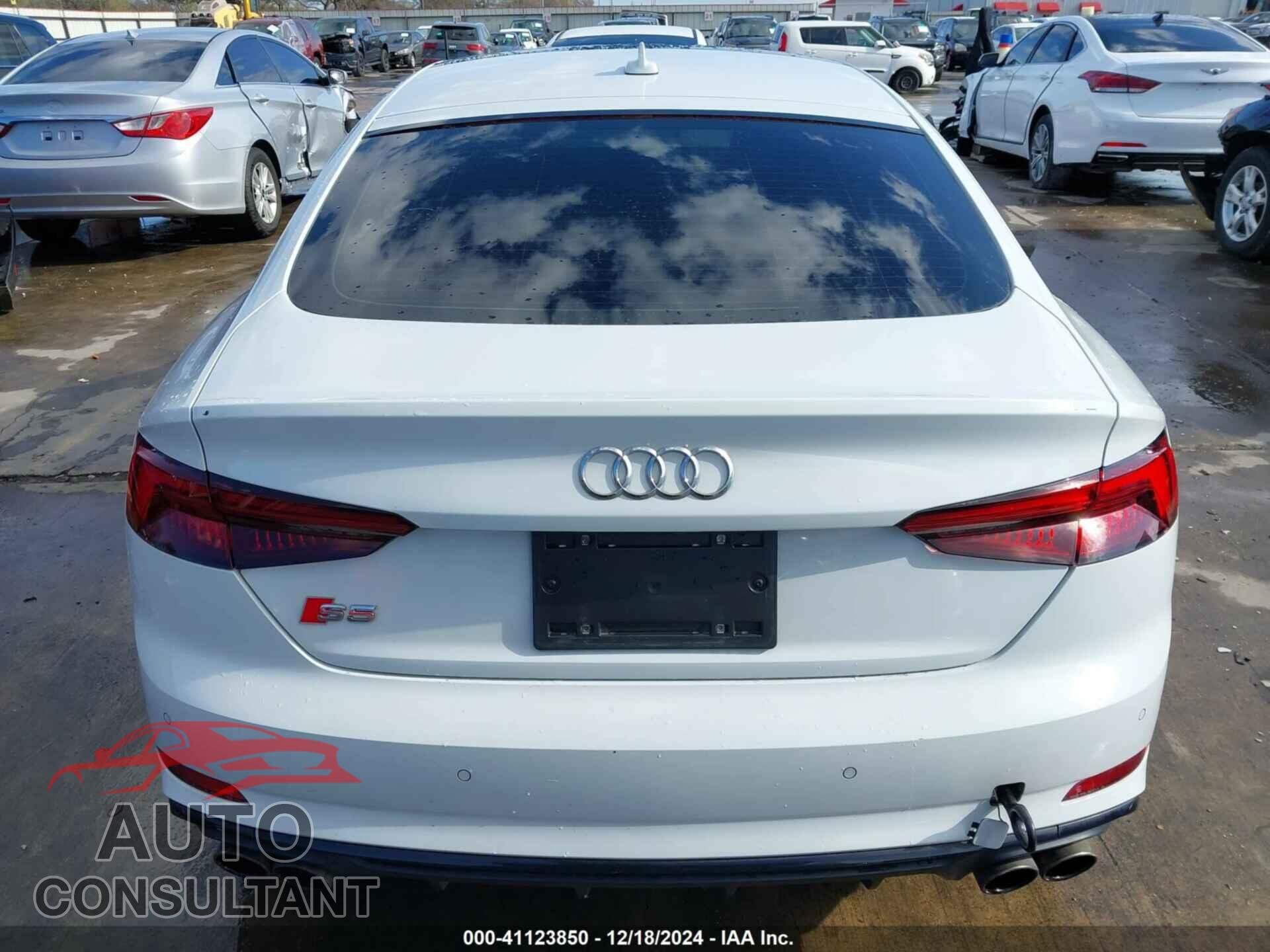 AUDI S5 2019 - WAUB4CF5XKA080970