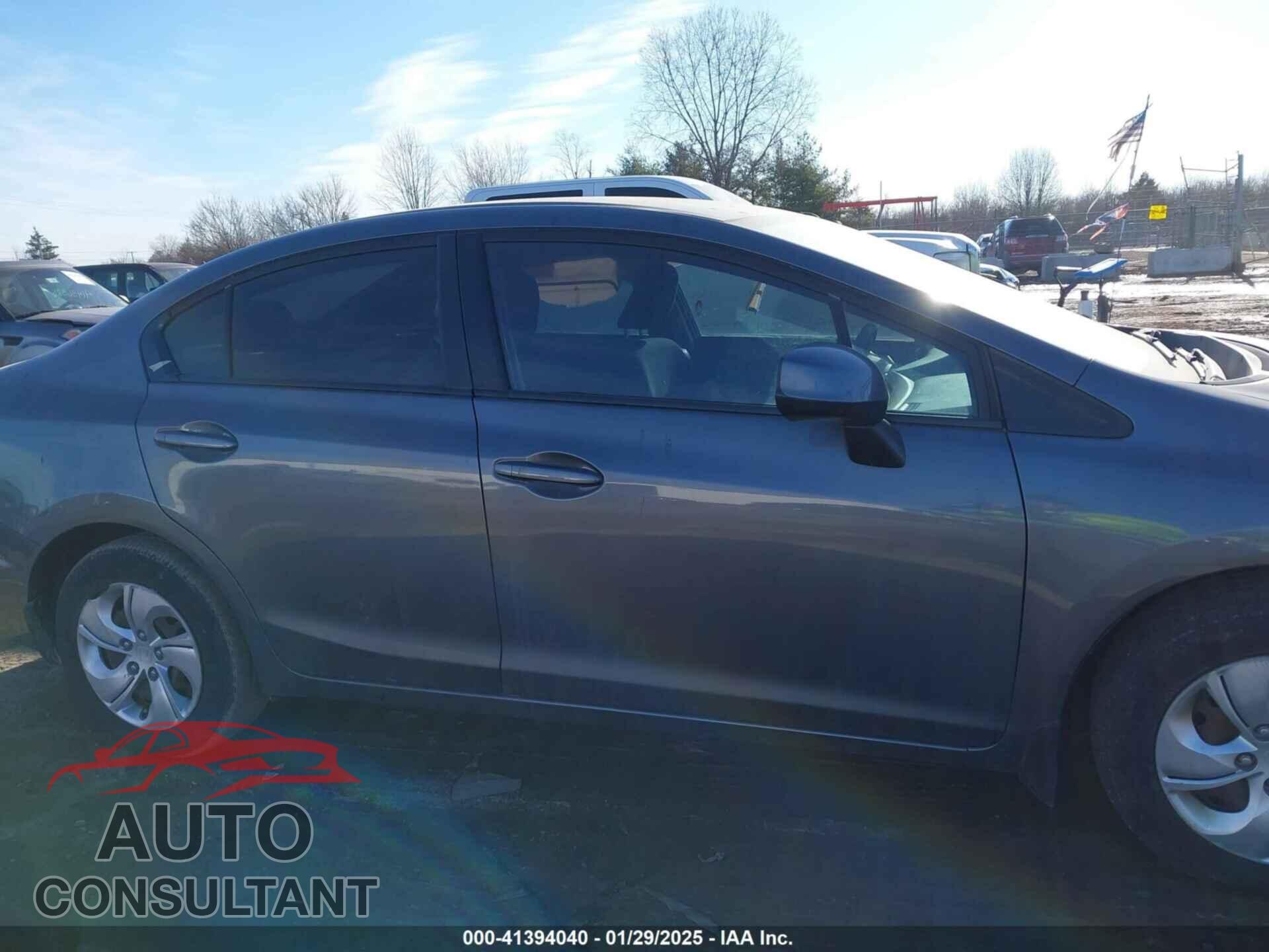 HONDA CIVIC 2013 - 19XFB2F58DE048457