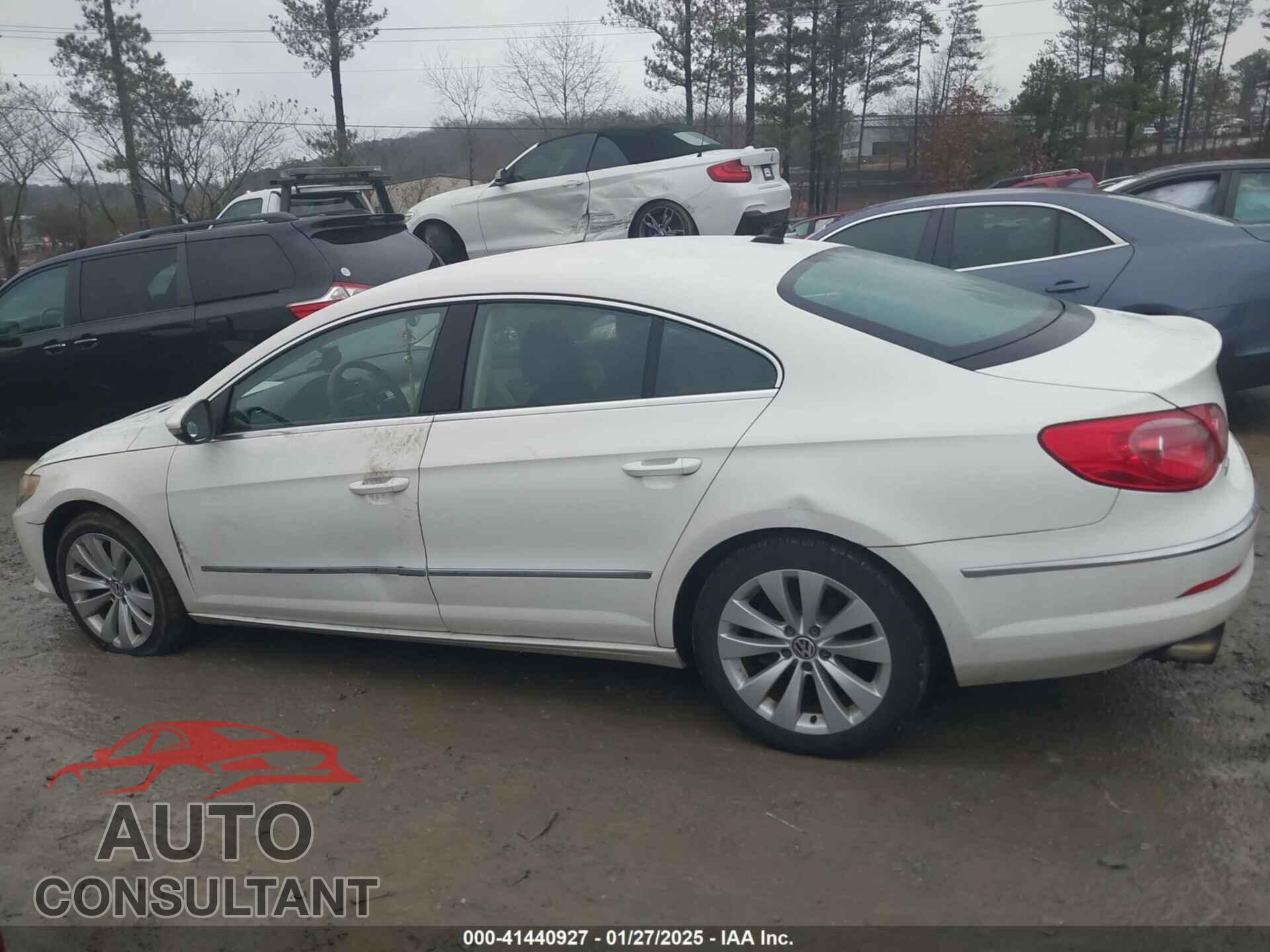 VOLKSWAGEN CC 2011 - WVWMP7AN7BE706646