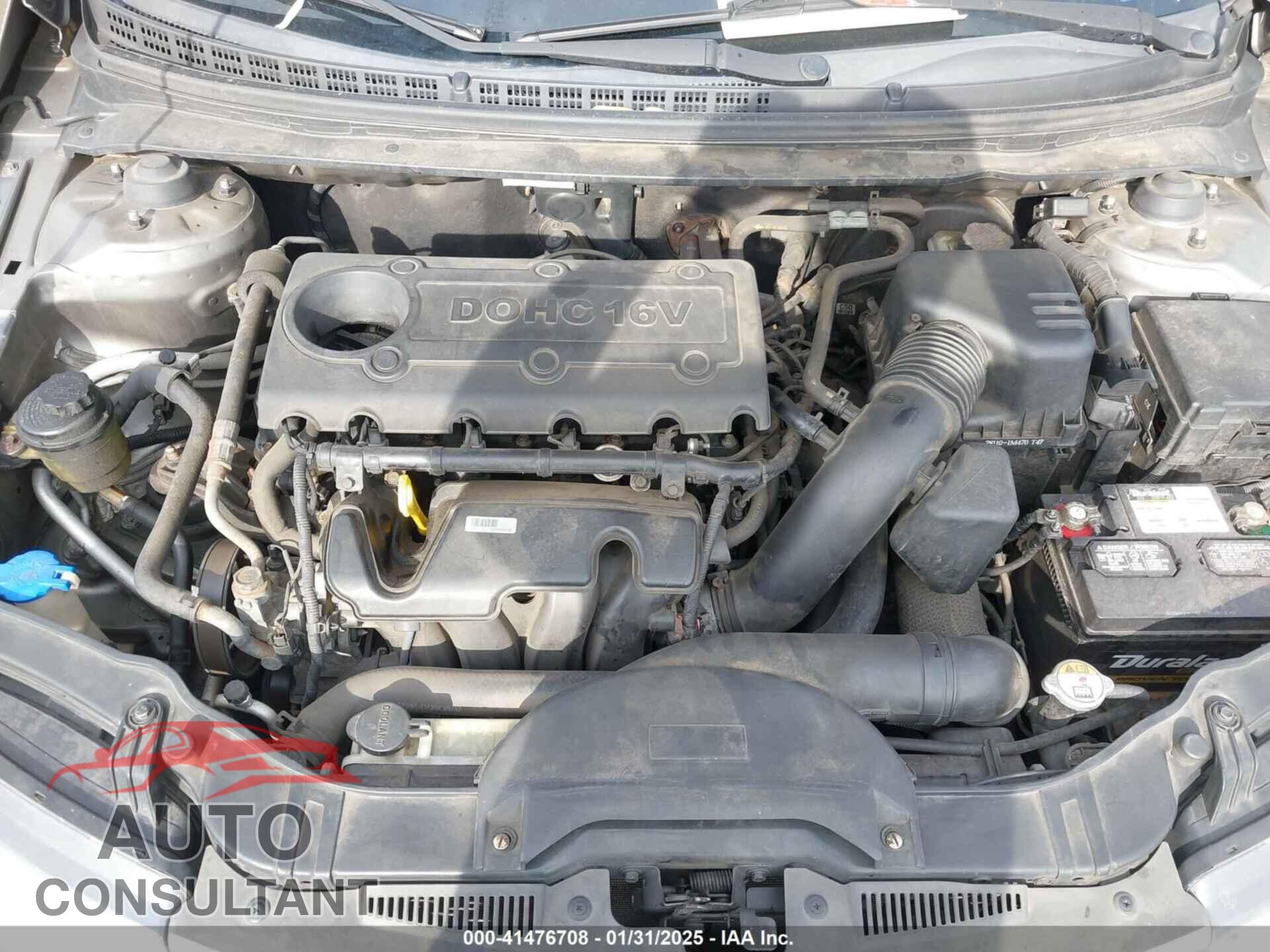 KIA FORTE 2012 - KNAFU4A22C5569667