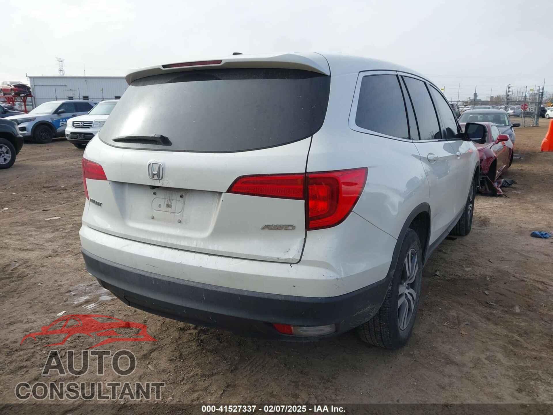 HONDA PILOT 2018 - 5FNYF6H39JB019278