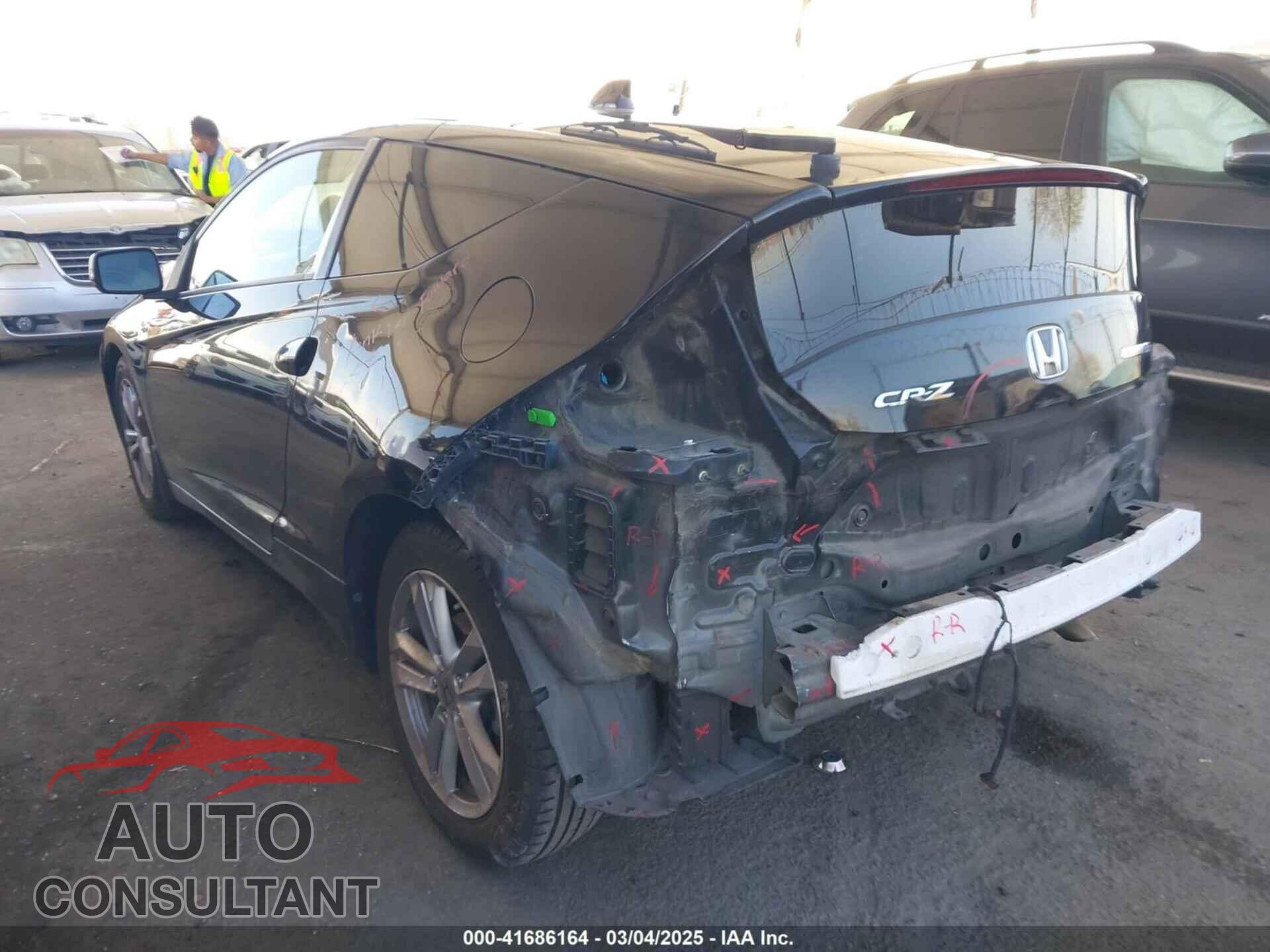 HONDA CR-Z 2012 - JHMZF1D69CS002038