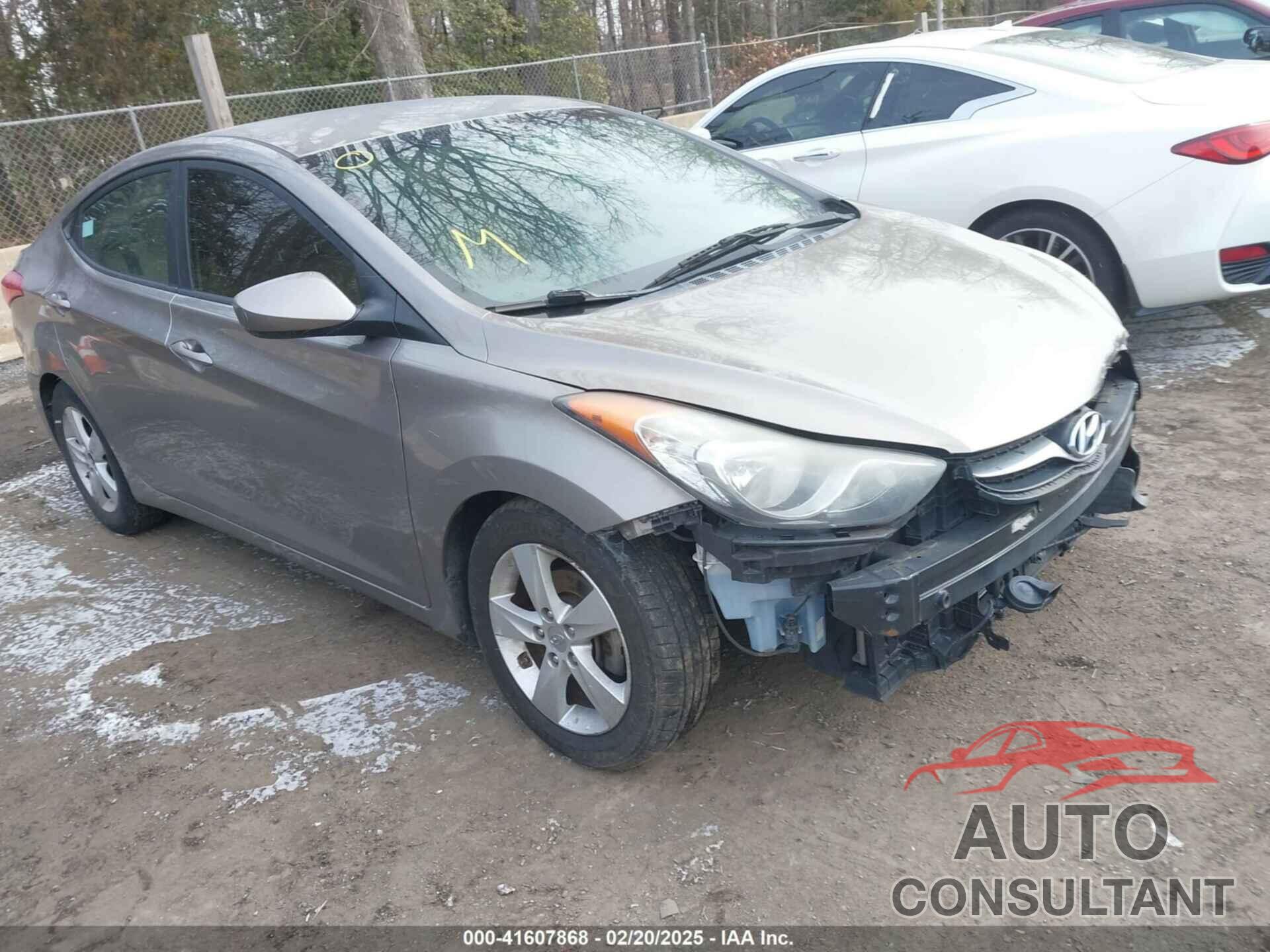 HYUNDAI ELANTRA 2013 - 5NPDH4AE9DH254939