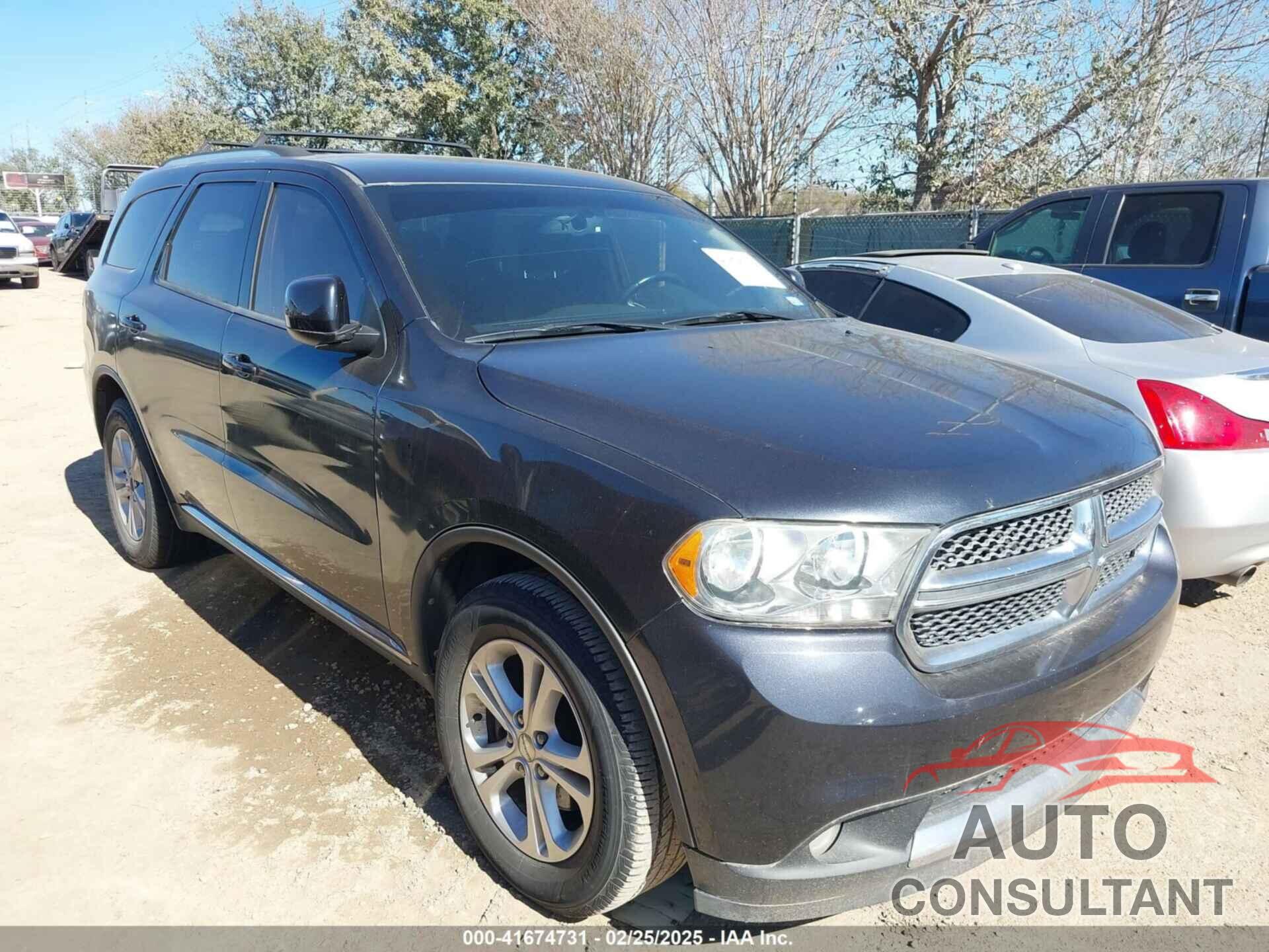 DODGE DURANGO 2012 - 1C4RDHAG1CC257760