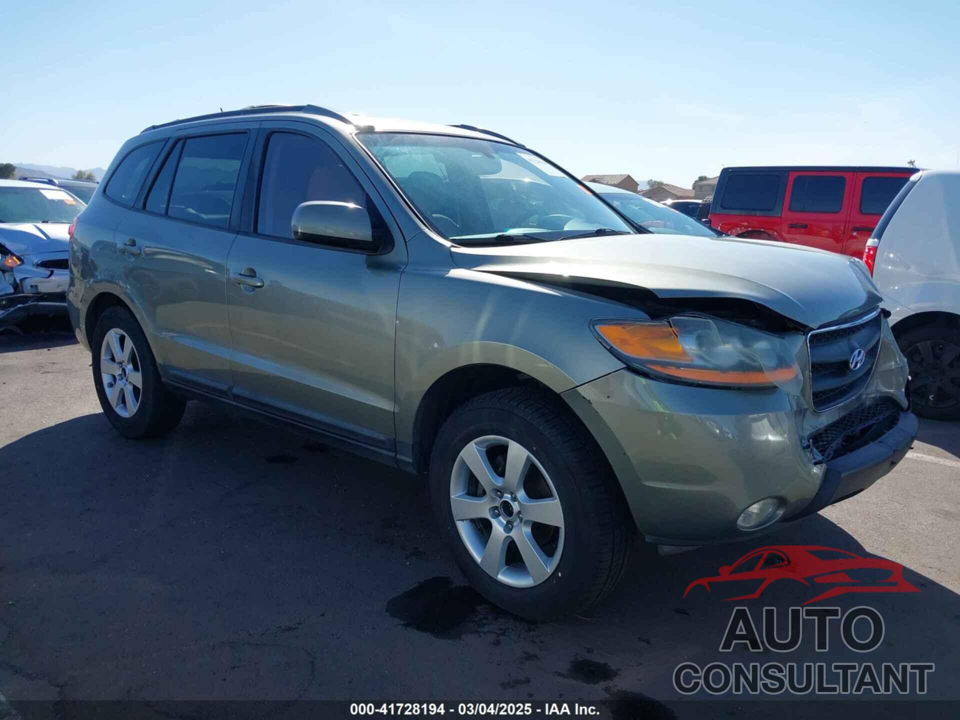 HYUNDAI SANTA FE 2009 - 5NMSH13E39H241403