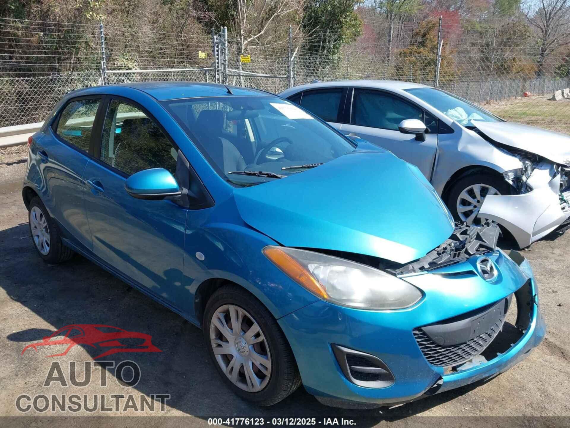 MAZDA MAZDA2 2012 - JM1DE1KY4C0144179