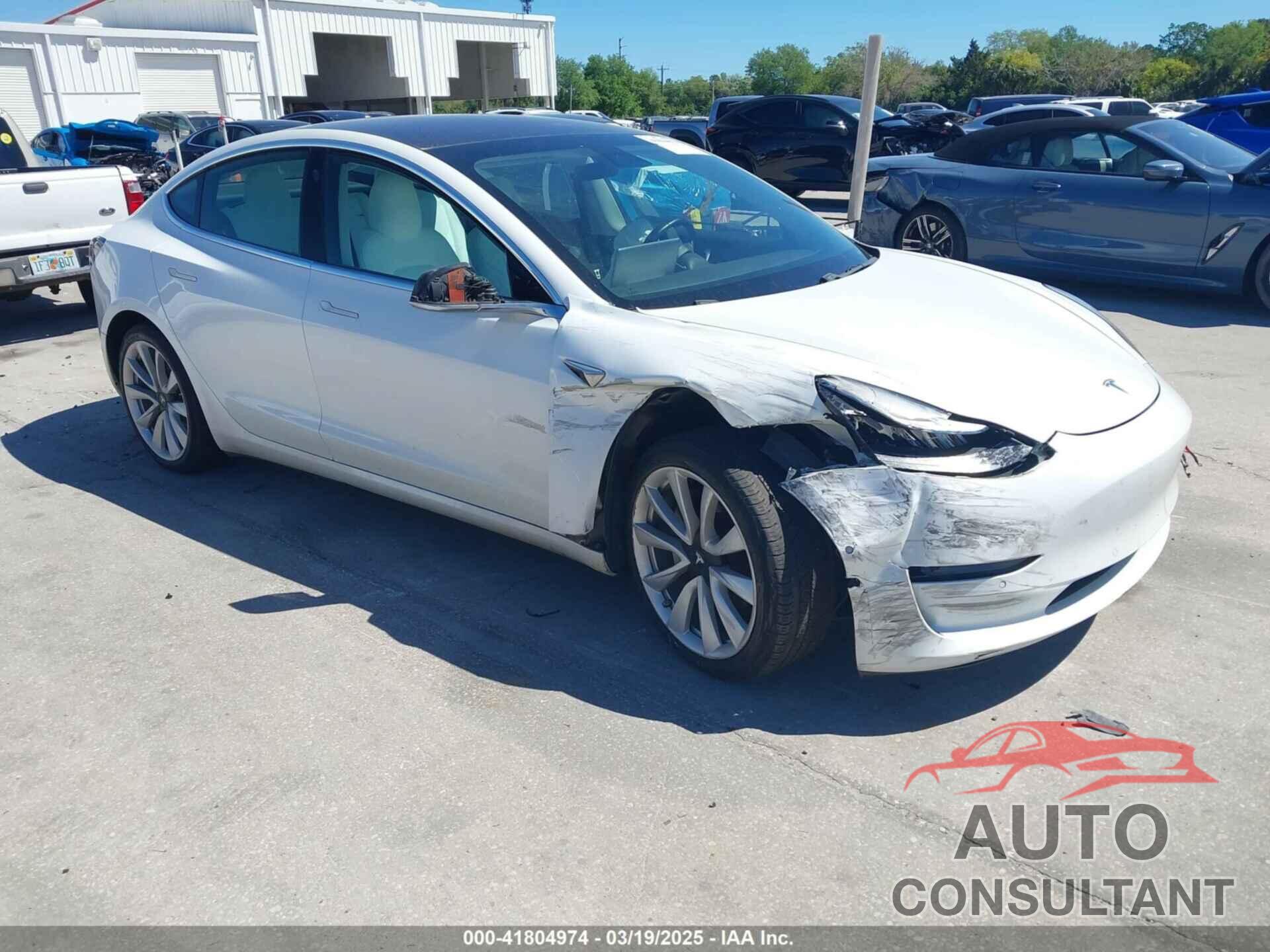 TESLA MODEL 3 2019 - 5YJ3E1EA4KF323767