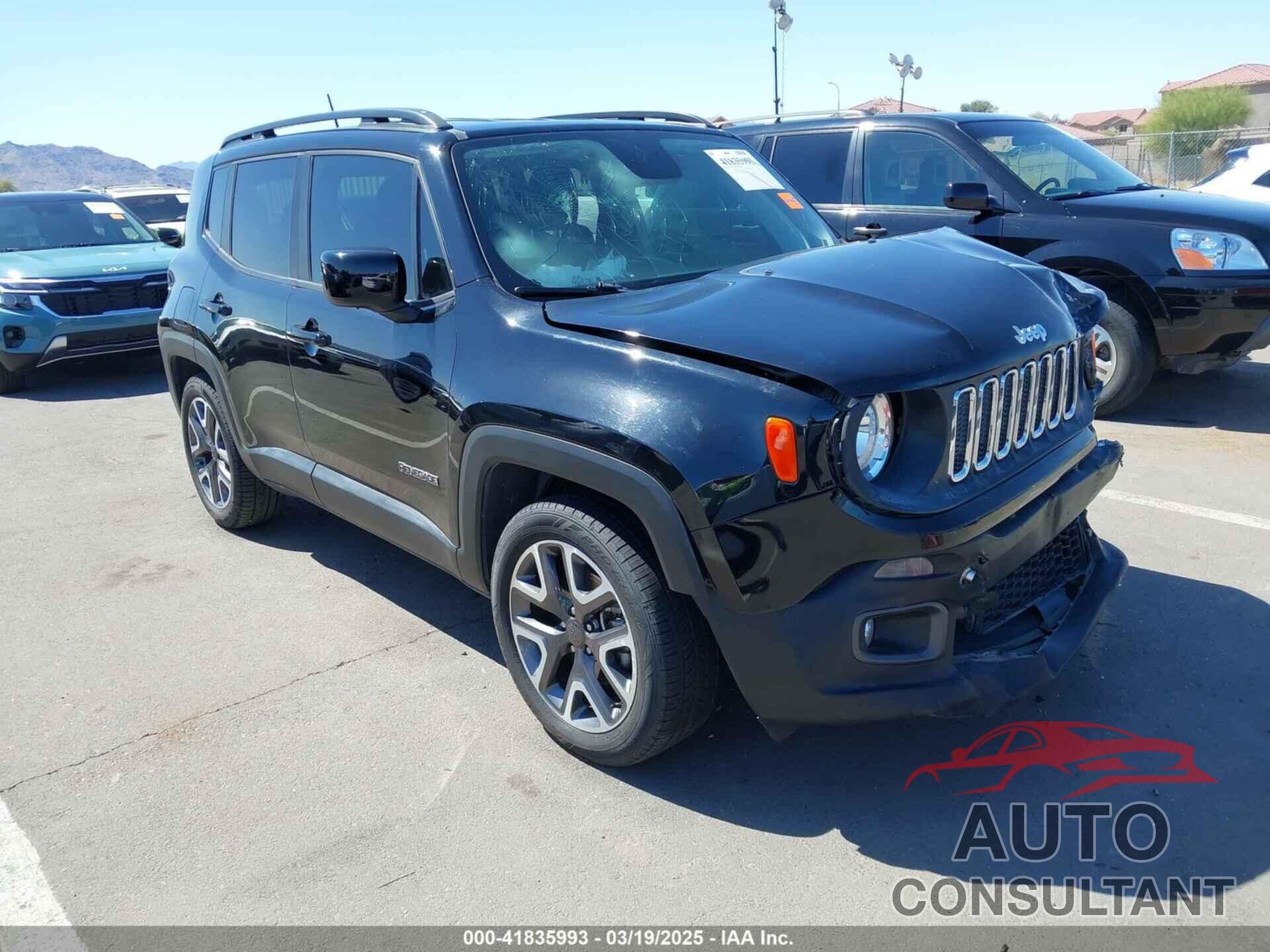 JEEP RENEGADE 2018 - ZACCJABB1JPH64465