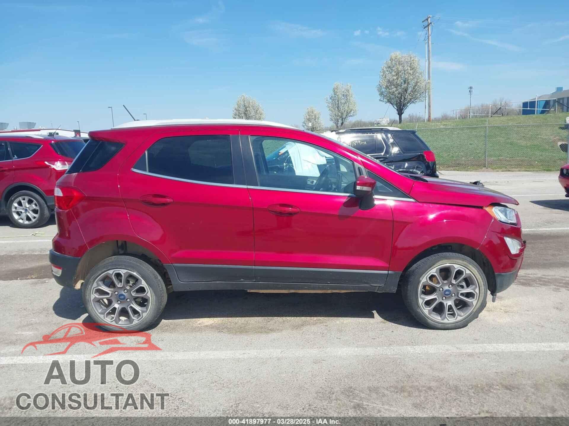 FORD ECOSPORT 2020 - MAJ6S3KL7LC333530
