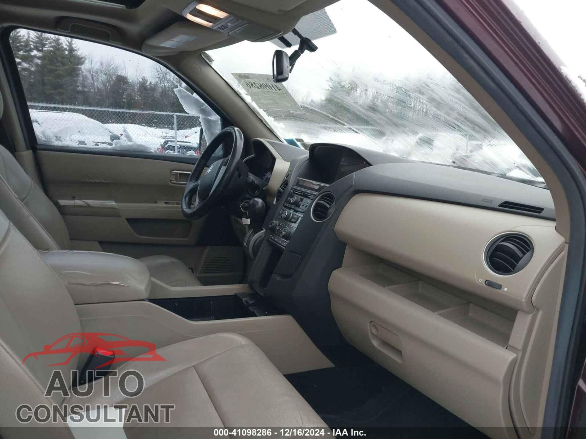 HONDA PILOT 2013 - 5FNYF3H55DB005365