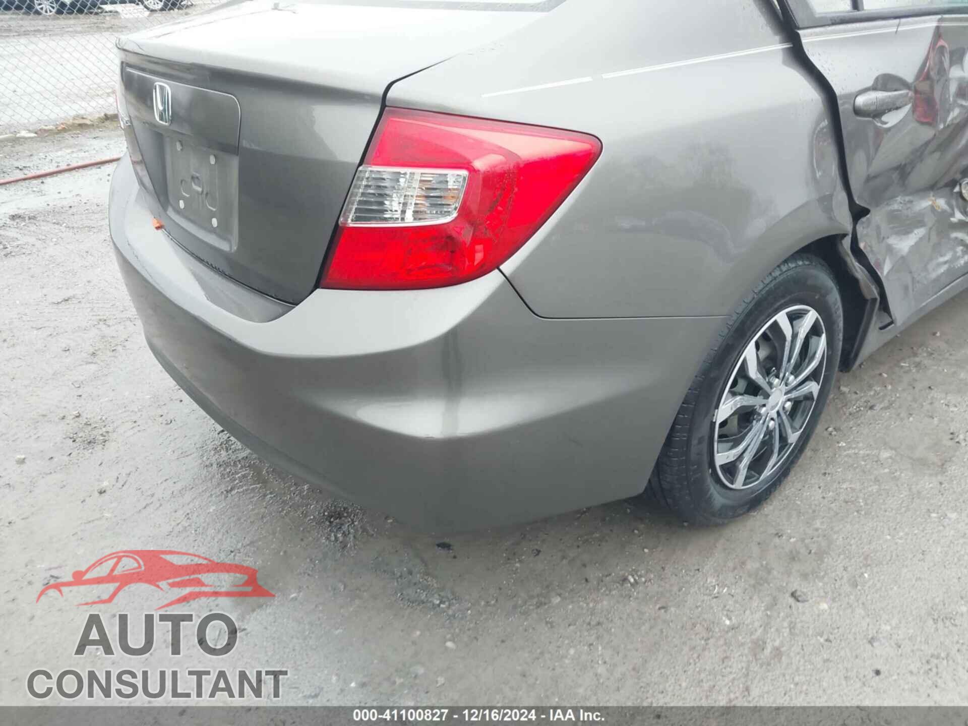 HONDA CIVIC SDN 2012 - 19XFB2F58CE098189