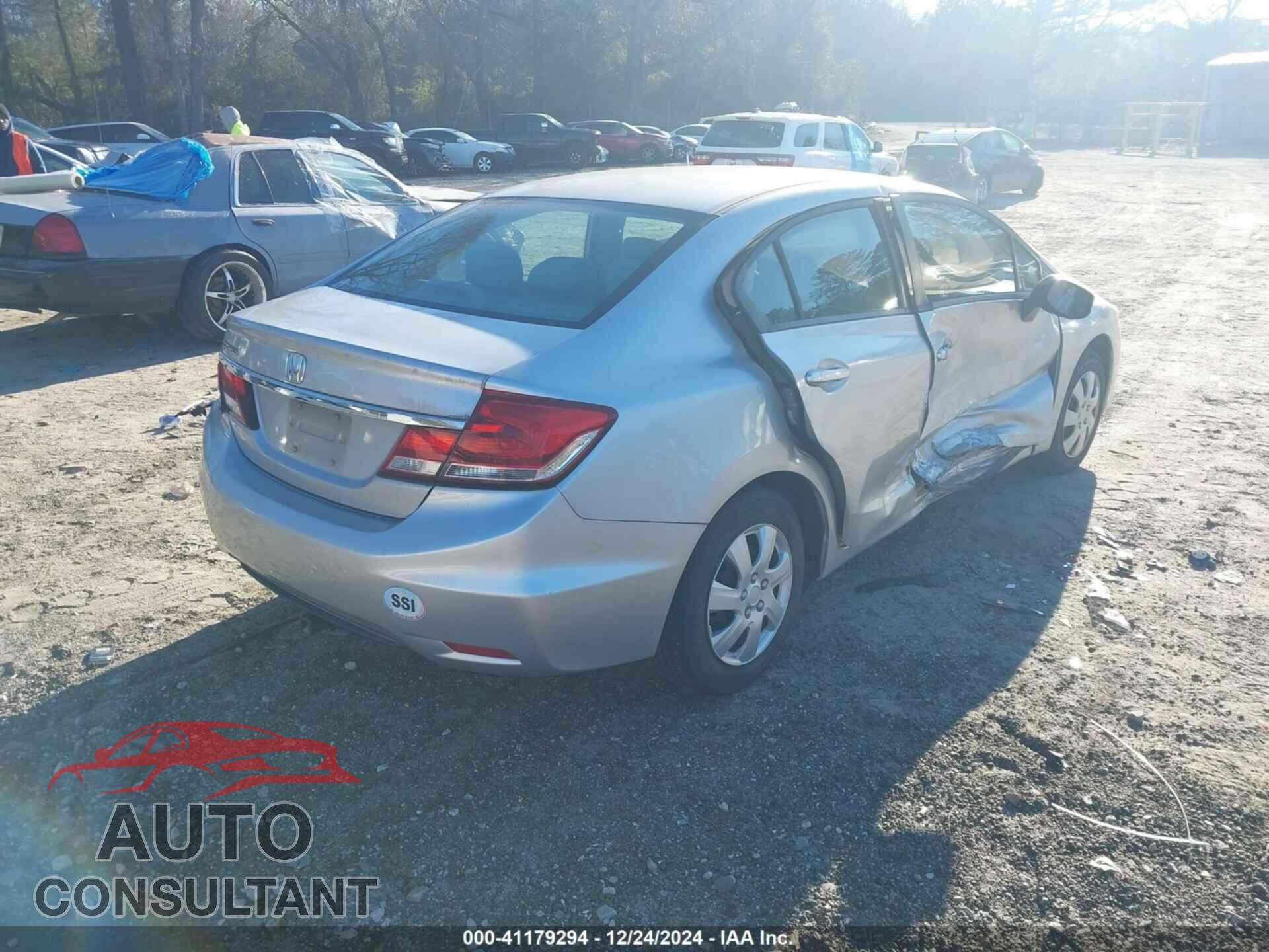 HONDA CIVIC 2013 - 19XFB2F58DE013224