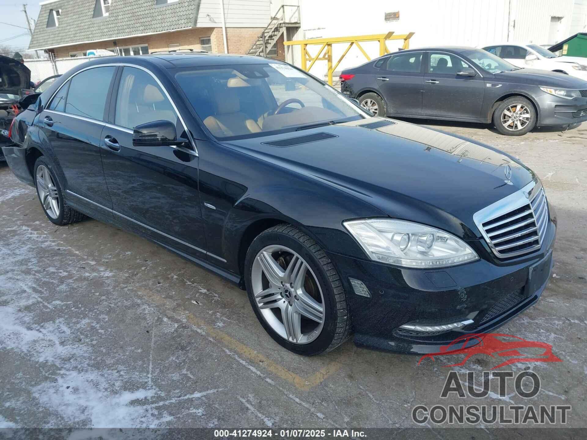 MERCEDES-BENZ S-CLASS 2012 - WDDNG9EBXCA453949