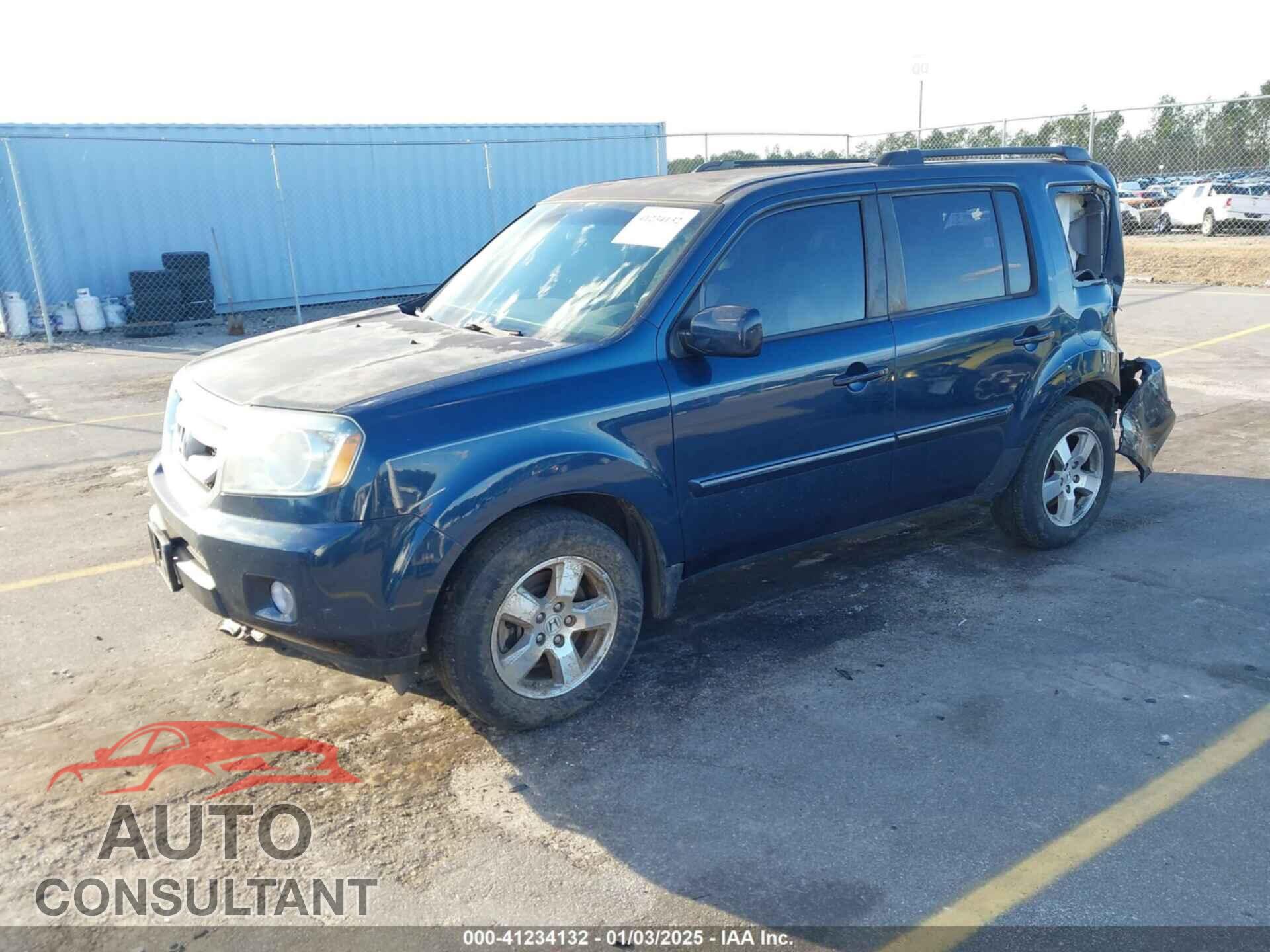 HONDA PILOT 2010 - 5FNYF4H48AB034464
