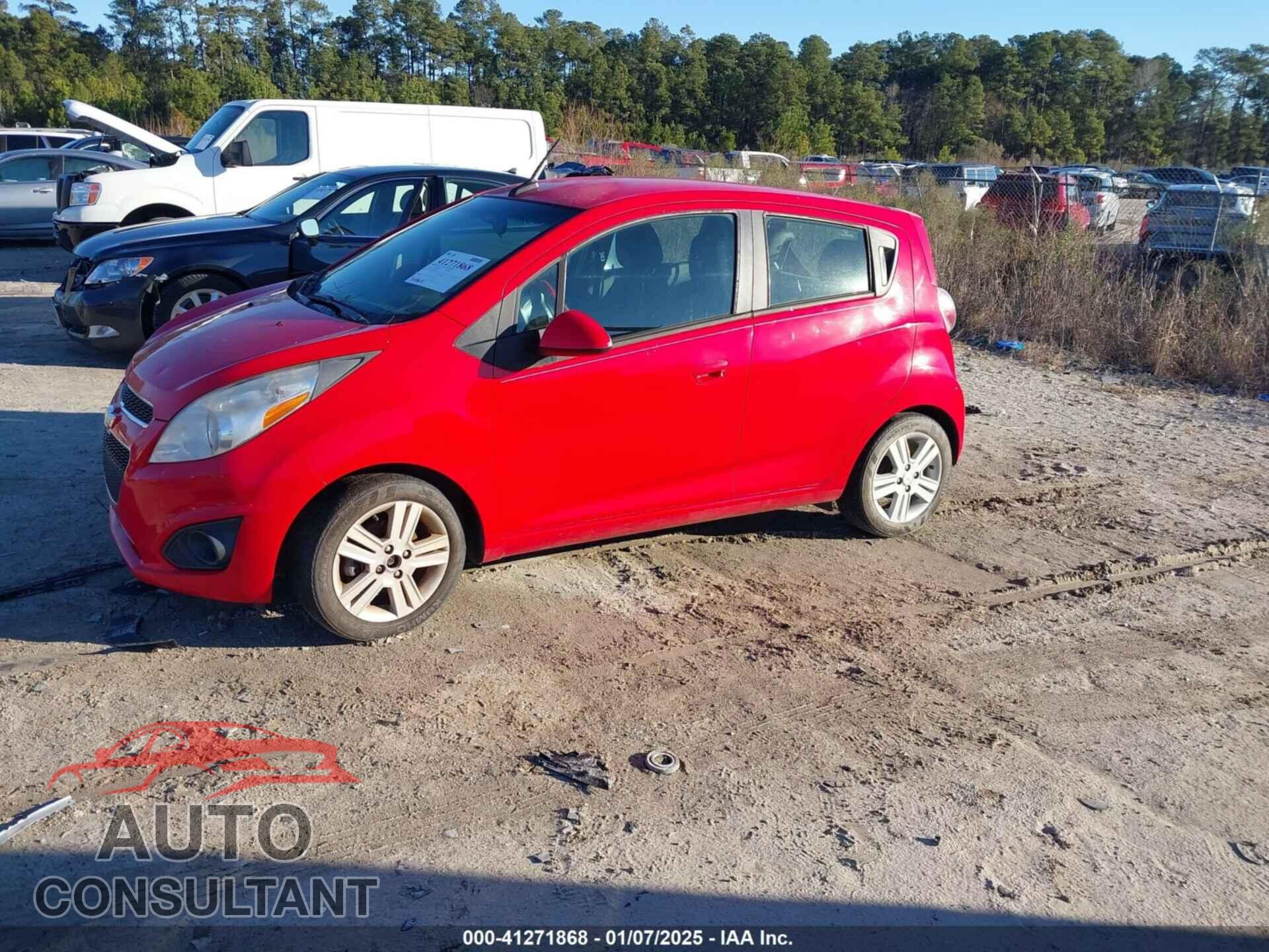 CHEVROLET SPARK 2013 - KL8CA6S91DC623391