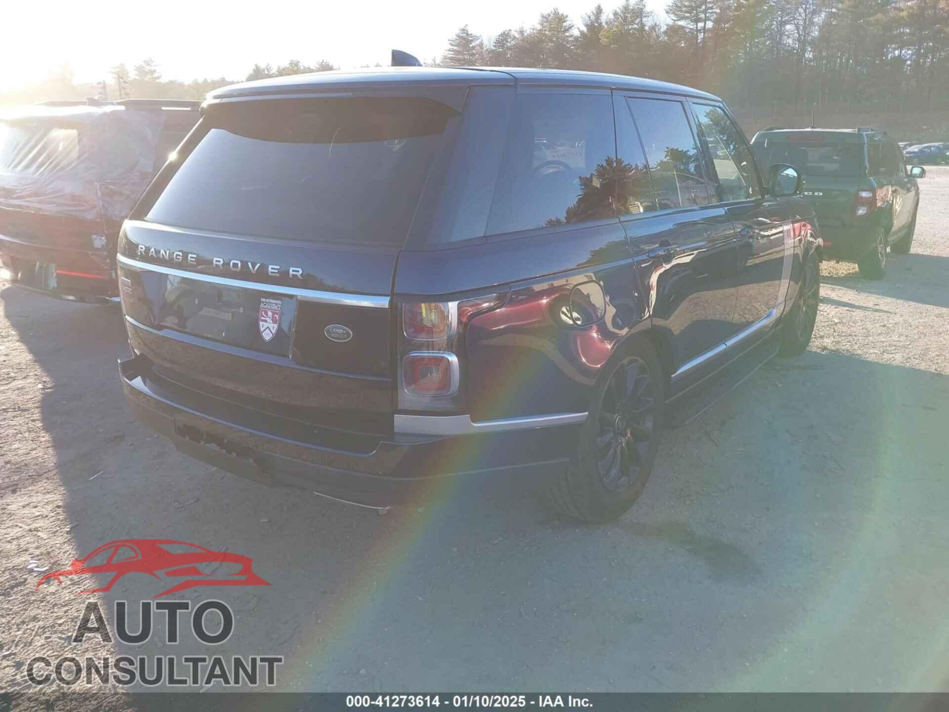LAND ROVER RANGE ROVER 2018 - SALGS2SV7JA506166