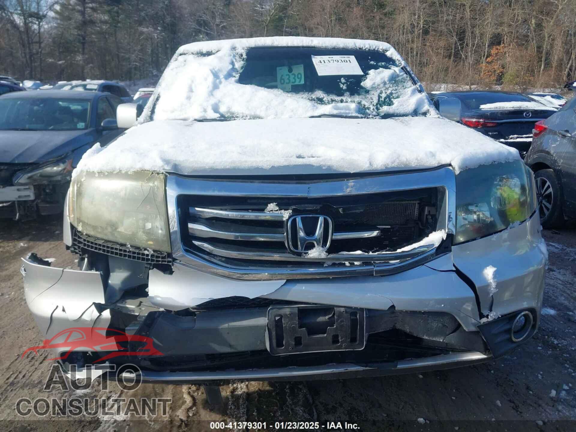 HONDA PILOT 2012 - 5FNYF4H44CB045495