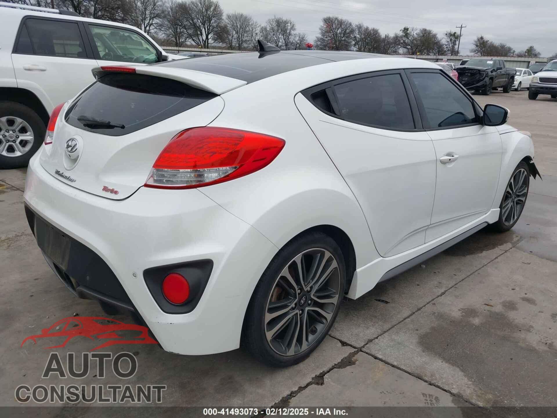 HYUNDAI VELOSTER 2016 - KMHTC6AE4GU294163