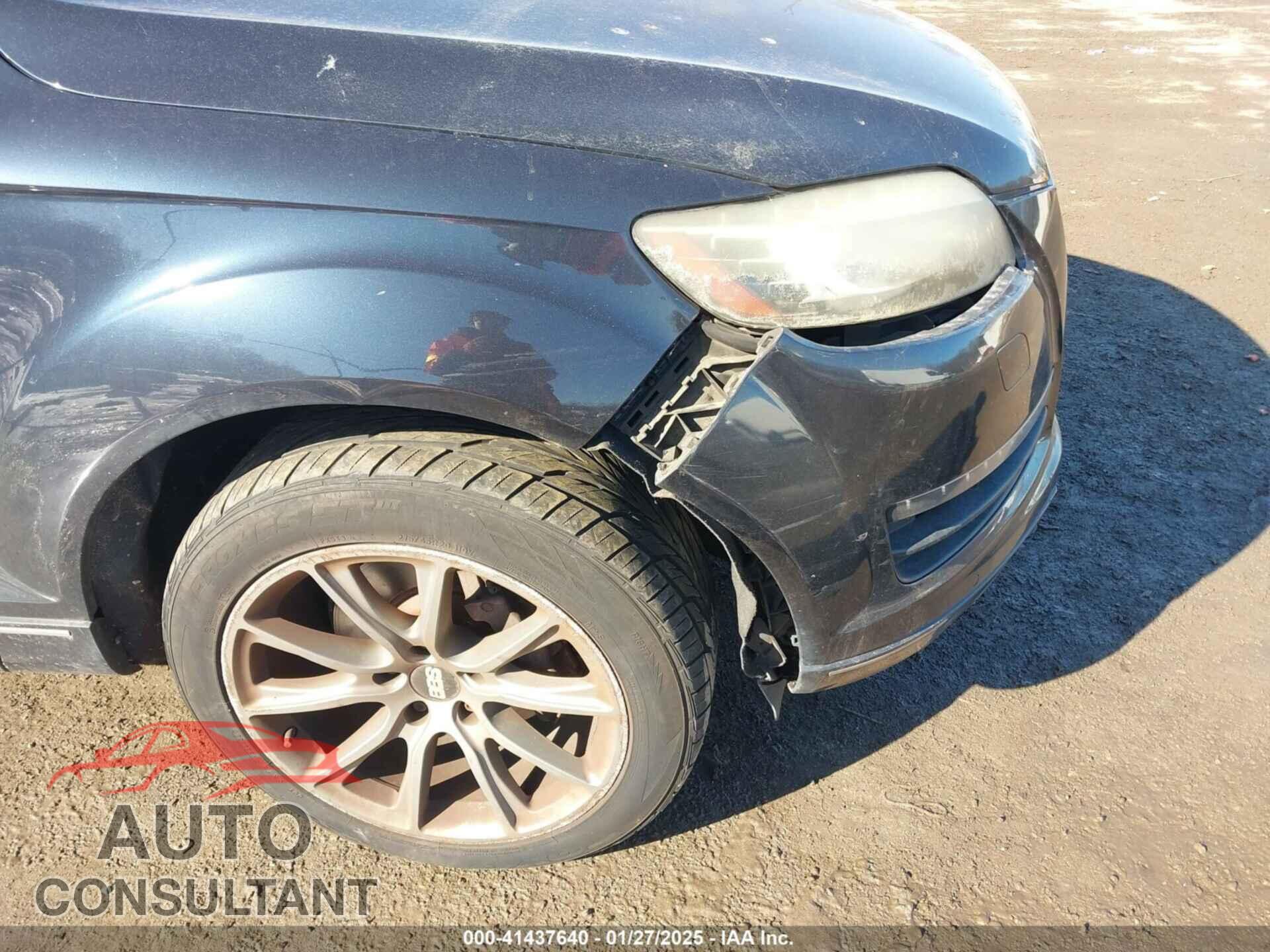 AUDI Q7 2012 - WA1VMBFE5CD002973