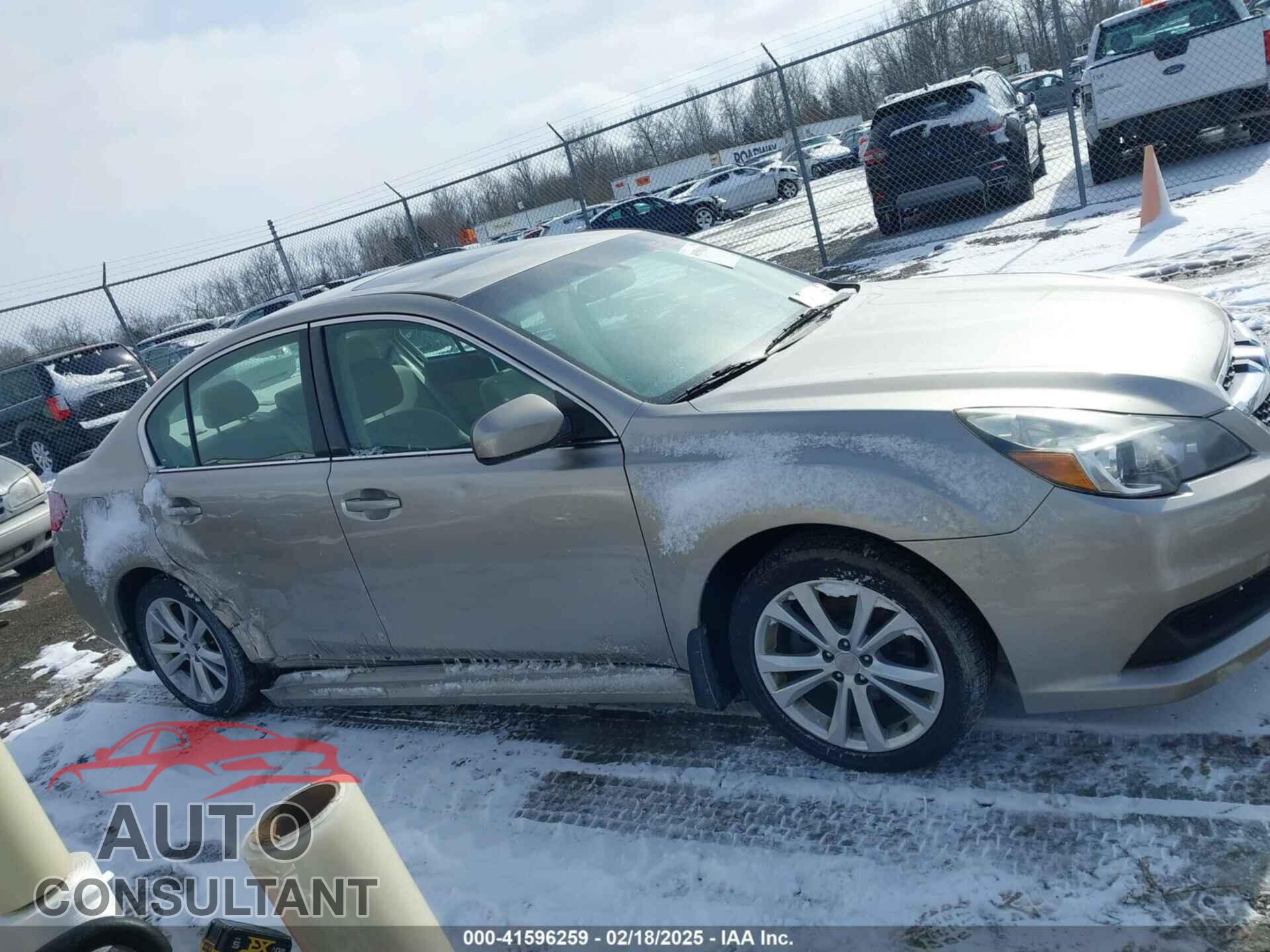 SUBARU LEGACY 2014 - 4S3BMCD65E3028346