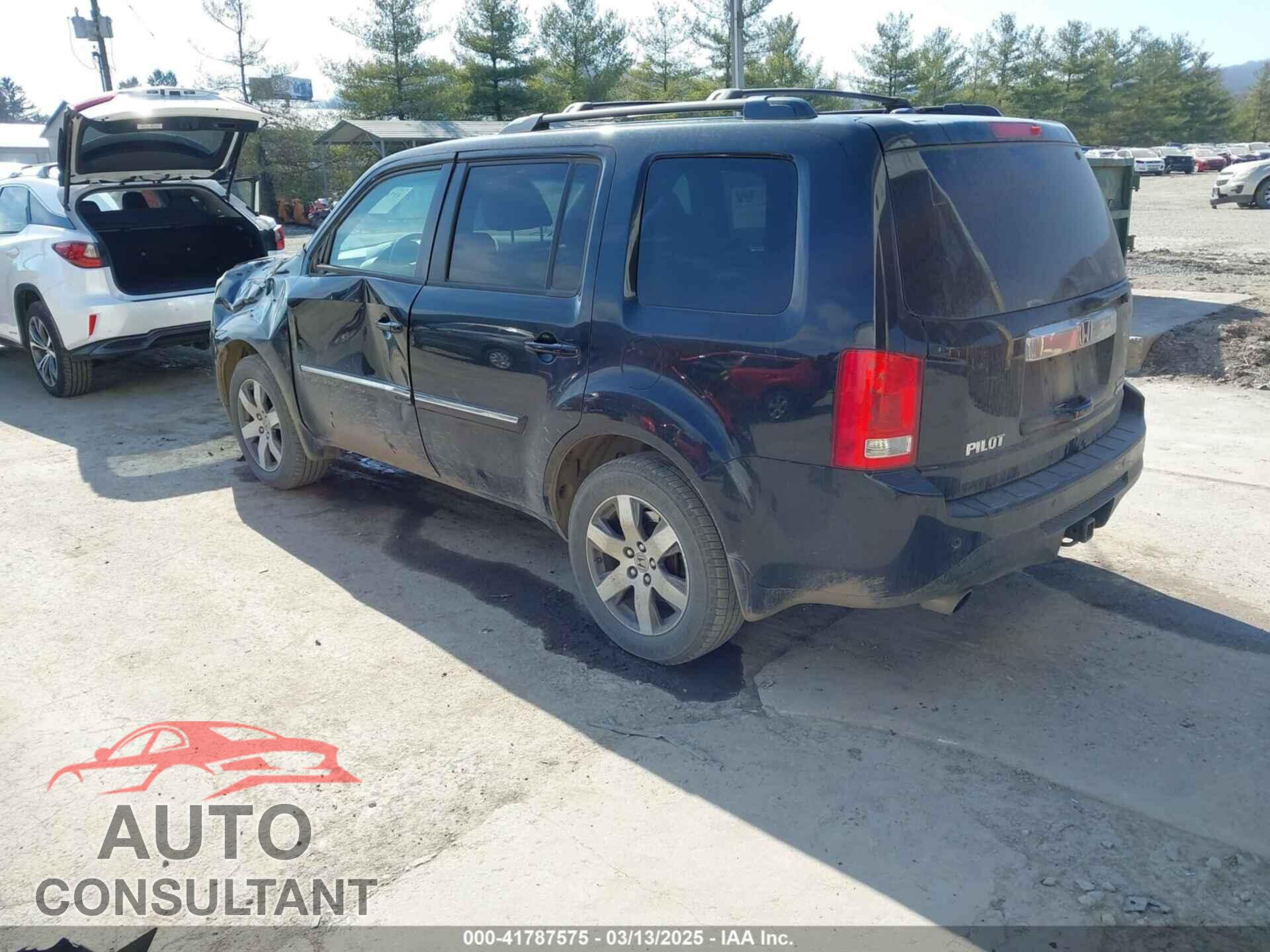 HONDA PILOT 2013 - 5FNYF4H96DB080116