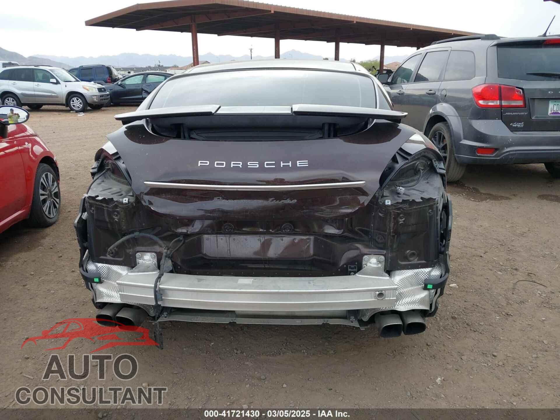 PORSCHE PANAMERA 2011 - WP0AC2A70BL090139