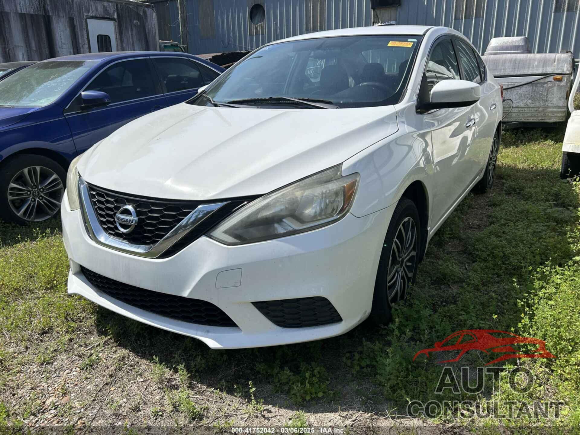NISSAN SENTRA 2017 - 3N1AB7AP5HY323628