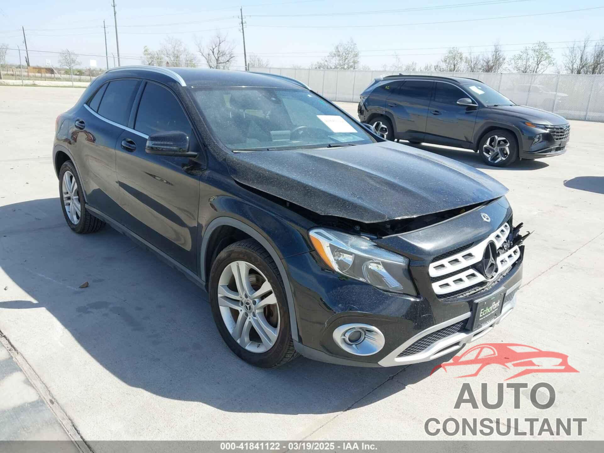 MERCEDES-BENZ GLA 250 2018 - WDCTG4EB2JJ392706