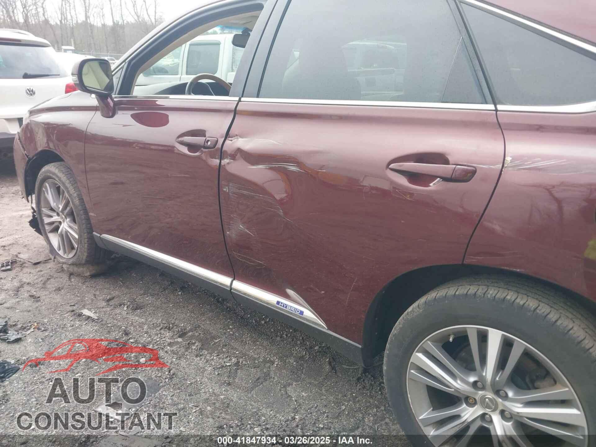 LEXUS RX 450H 2015 - 2T2BC1BA0FC009674