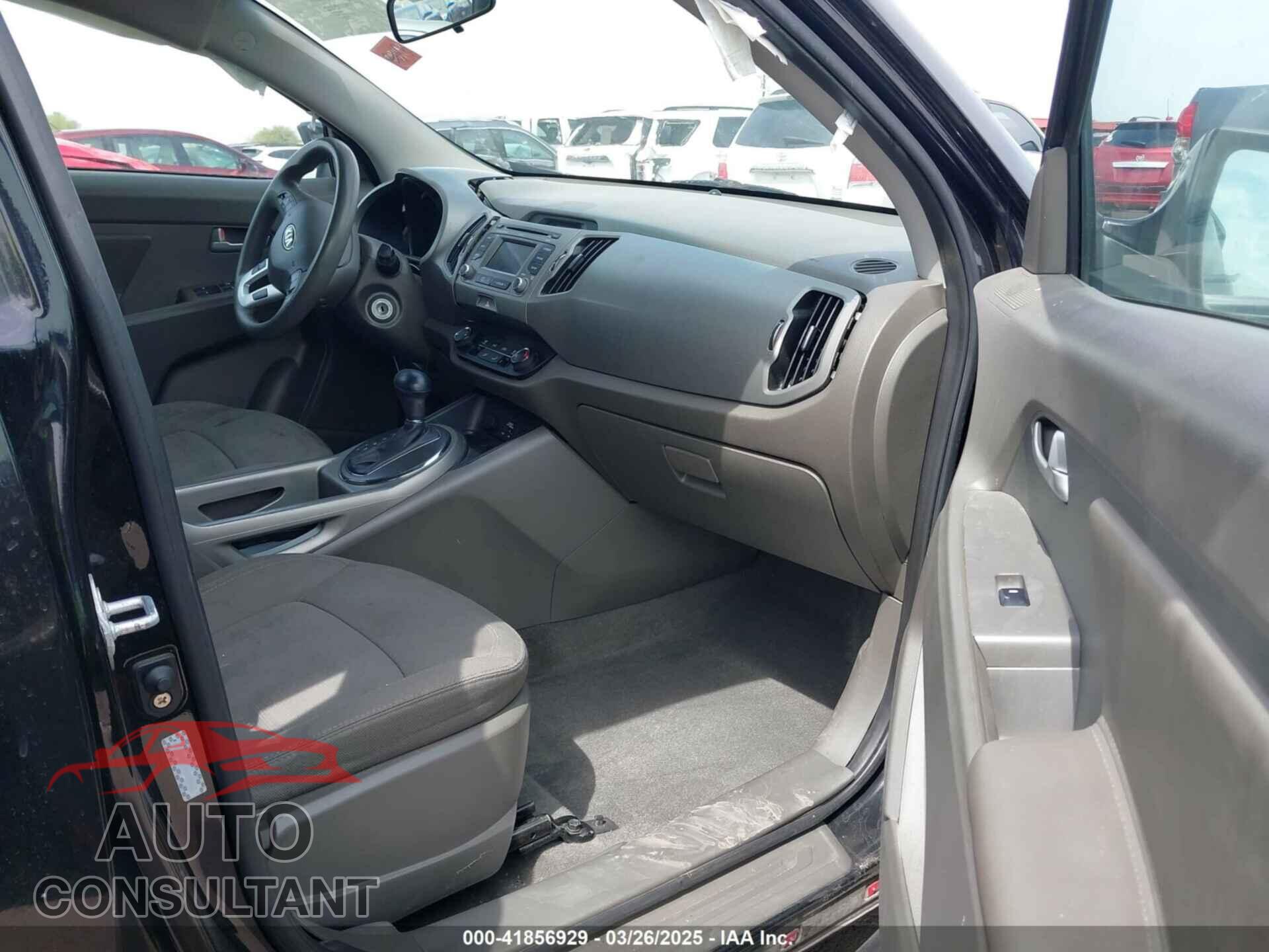 KIA SPORTAGE 2013 - KNDPBCA29D7408911