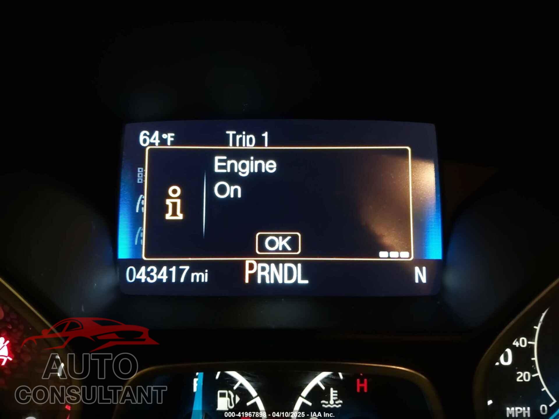 FORD FOCUS 2016 - 1FADP3F2XGL335580