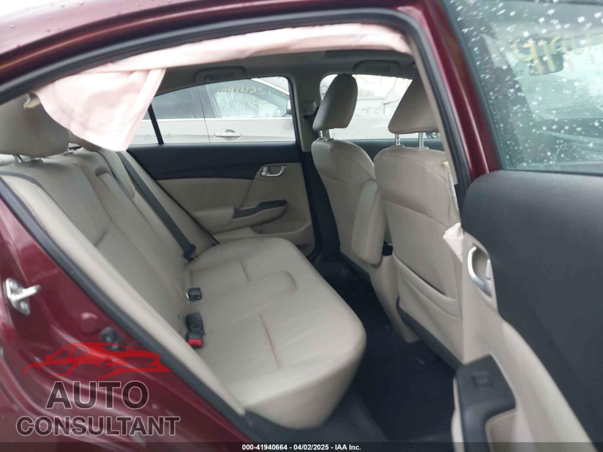 HONDA CIVIC 2014 - 2HGFB2F95EH550434