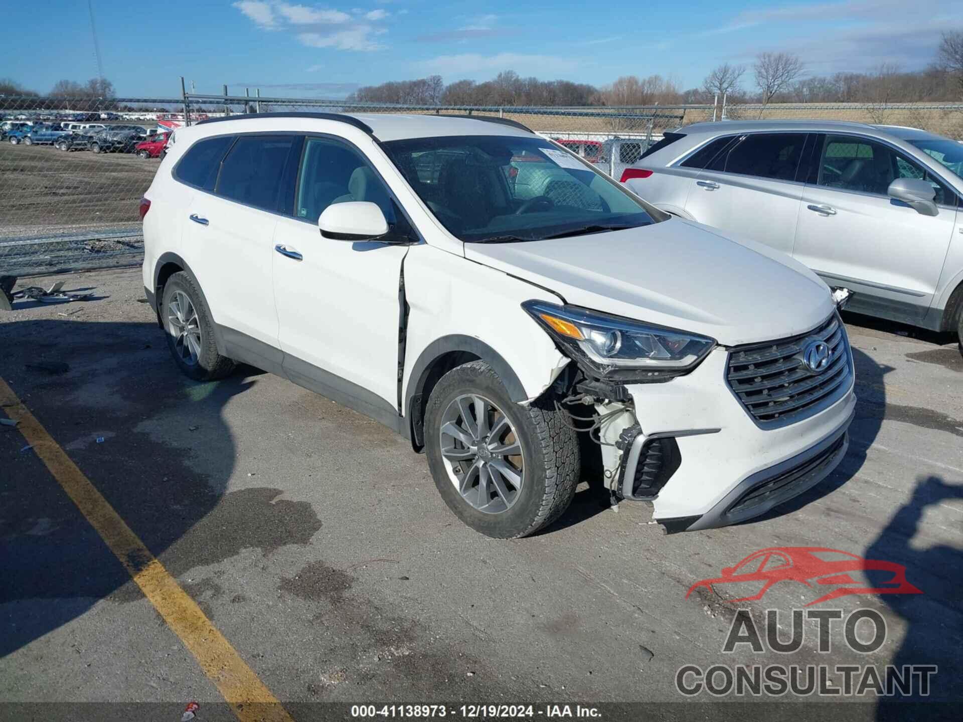 HYUNDAI SANTA FE 2017 - KM8SM4HFXHU205077