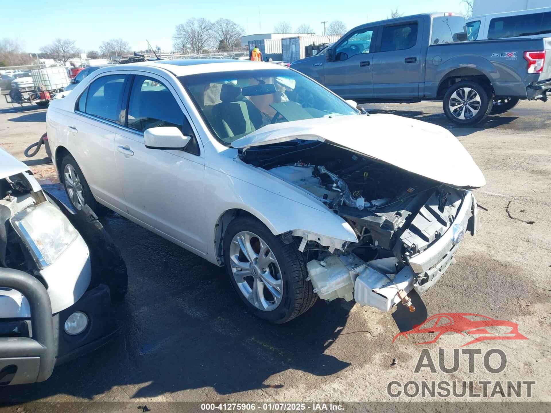 FORD FUSION 2012 - 3FAHP0HA6CR134761