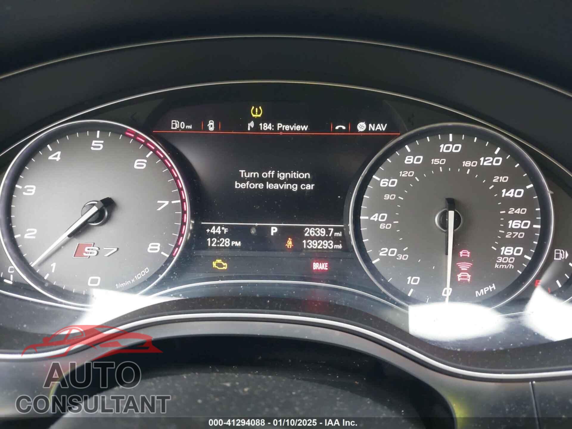 AUDI S7 2014 - WAUW2AFC6EN074932