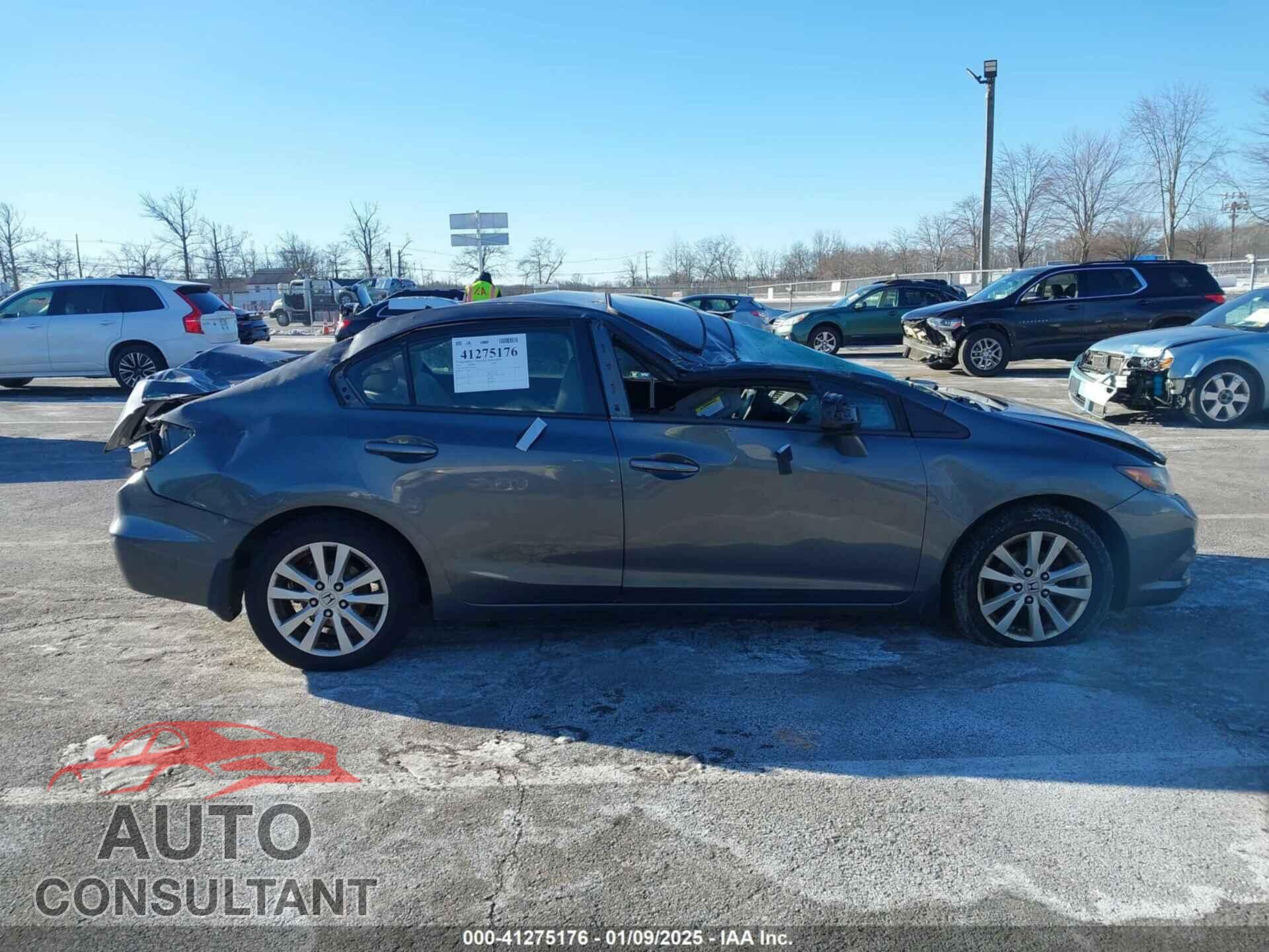 HONDA CIVIC 2012 - 19XFB2F84CE363801