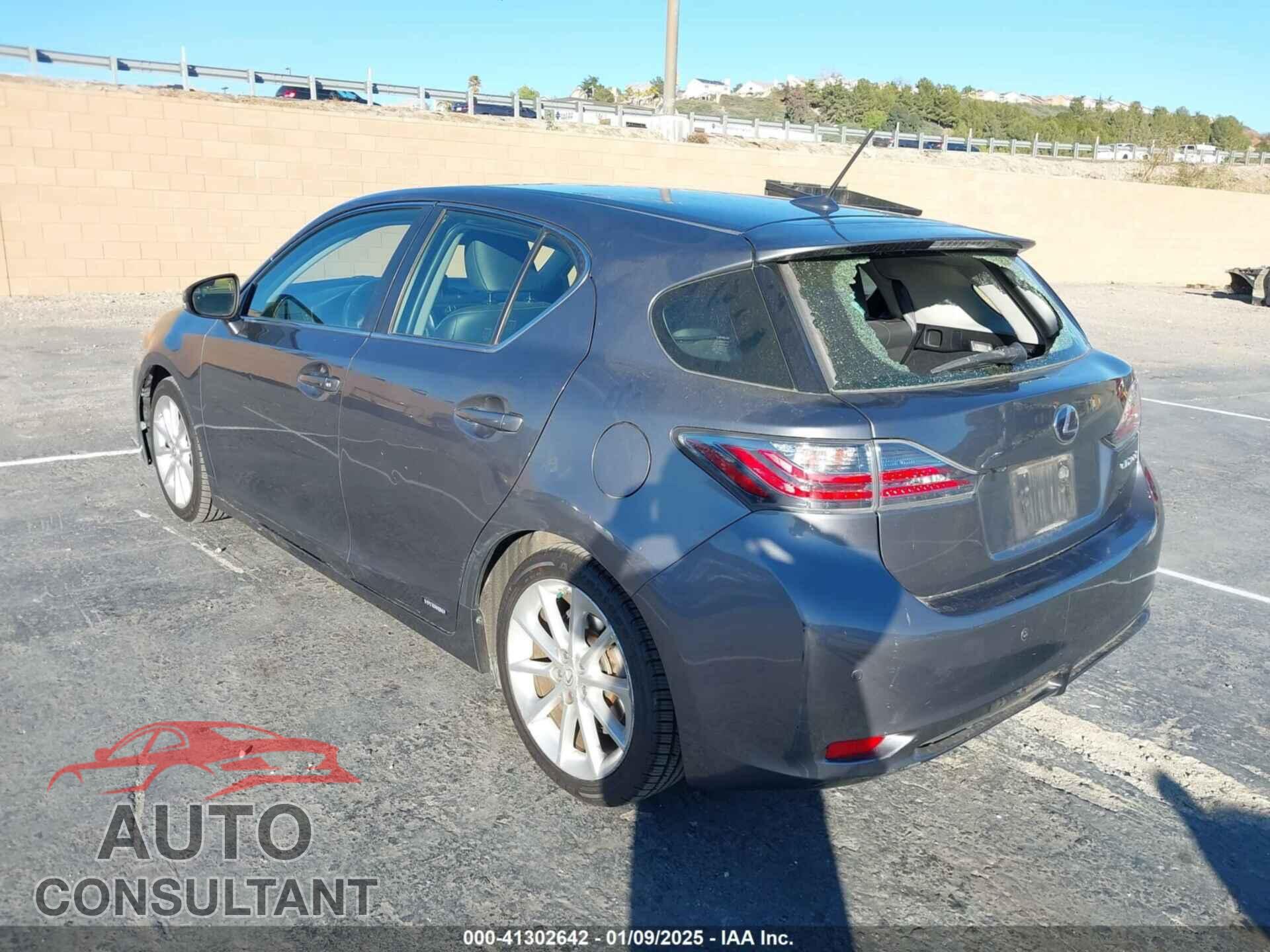 LEXUS CT 200H 2013 - JTHKD5BH7D2134641